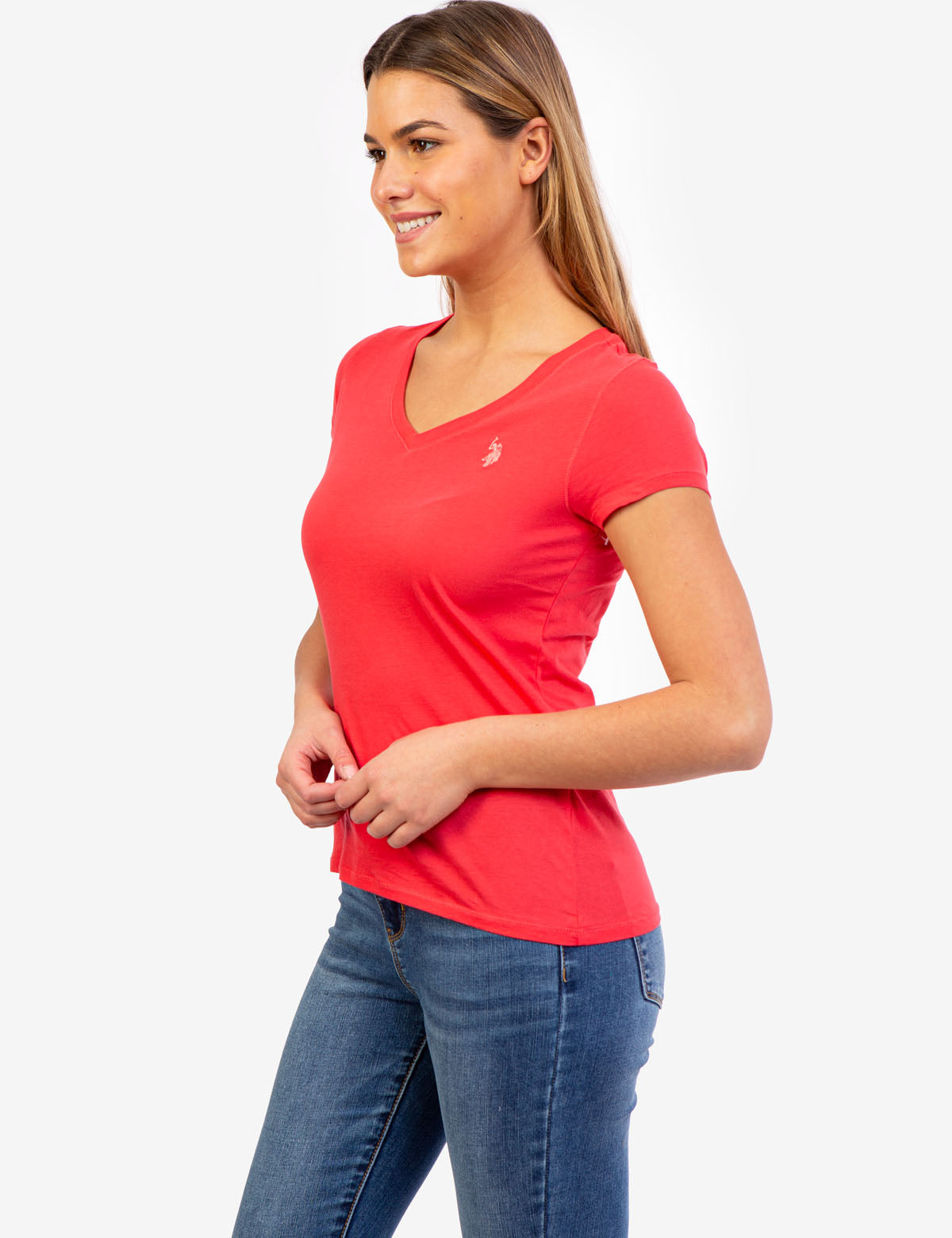 Classic V-Neck T-Shirt for Layering & Everyday Wear | Multiple Colors