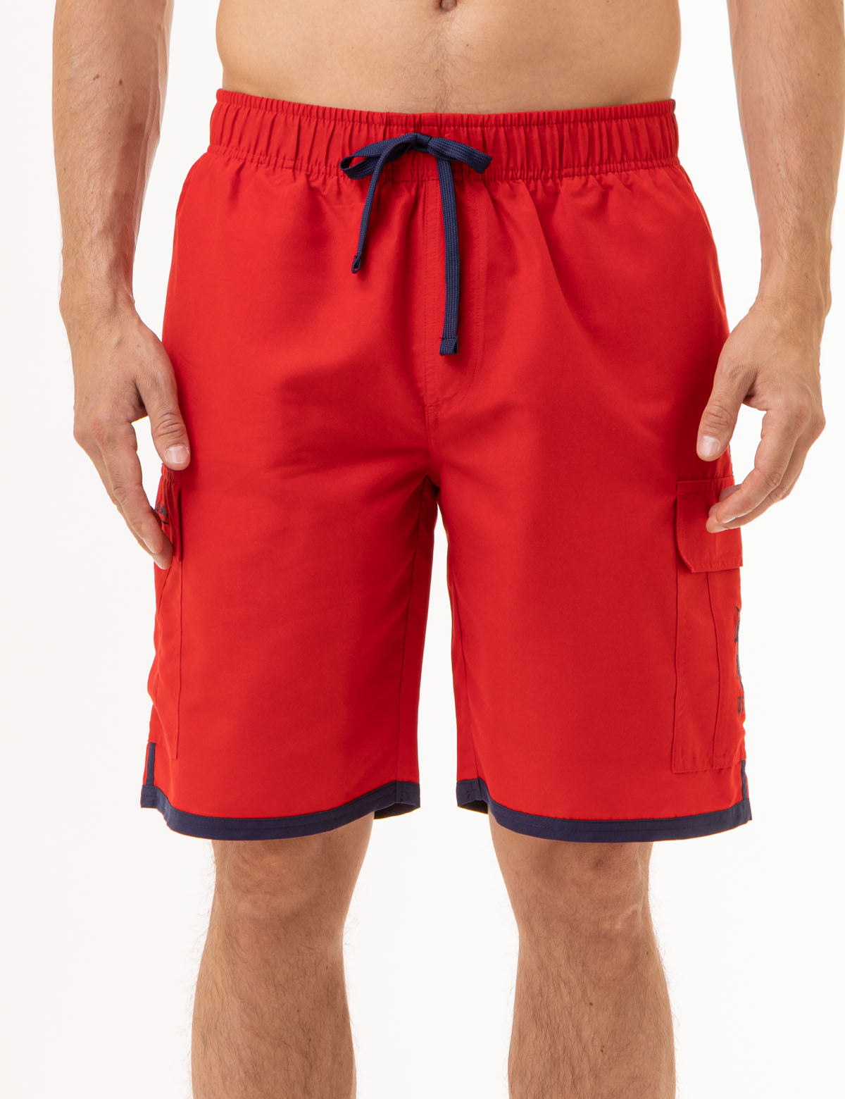 Quick-Dry Cargo Swim Trunks for Men | 11