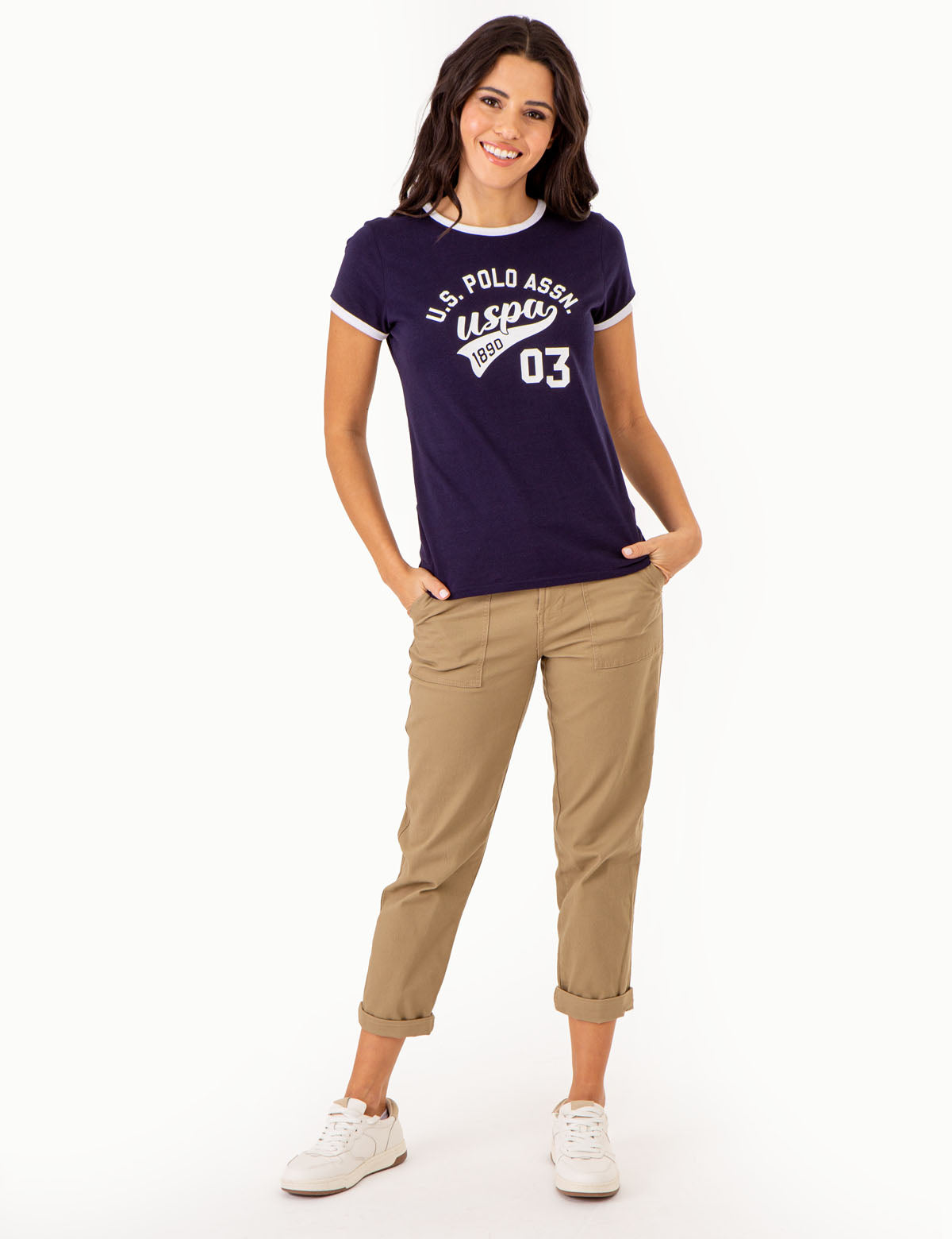 Varsity Print Ringer T-Shirt | Classic Retro Style