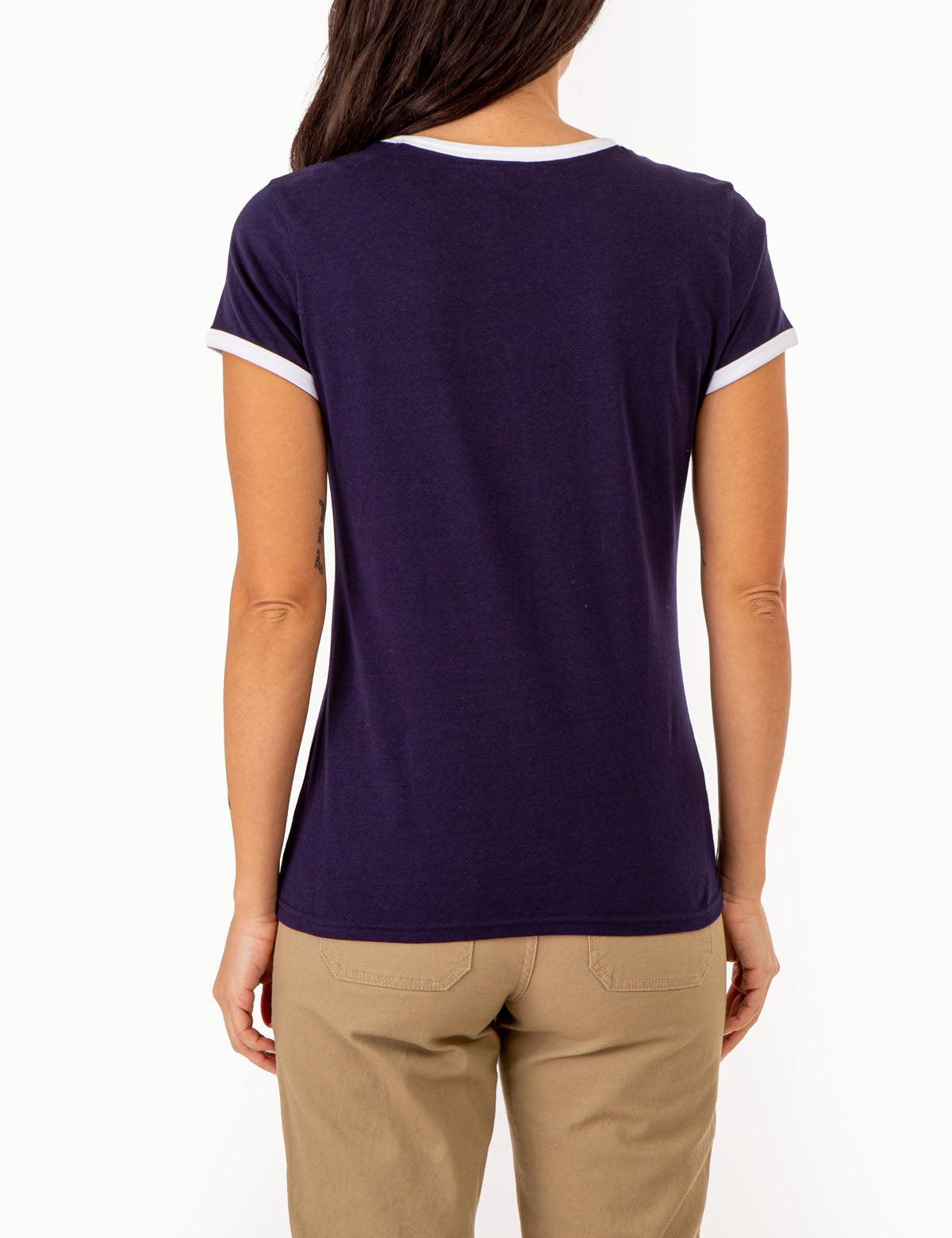 Varsity Print Ringer T-Shirt | Classic Retro Style