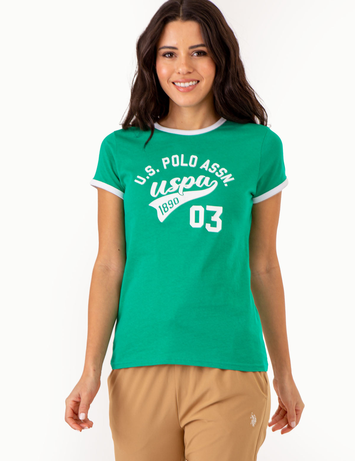 Varsity Print Ringer T-Shirt | Classic Retro Style