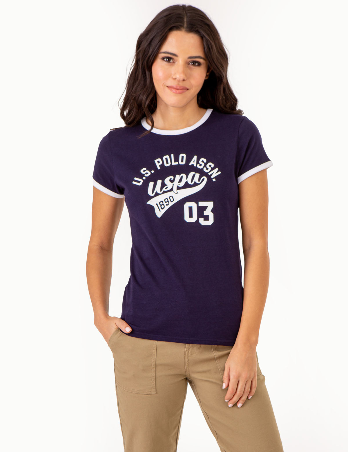 Varsity Print Ringer T-Shirt | Classic Retro Style
