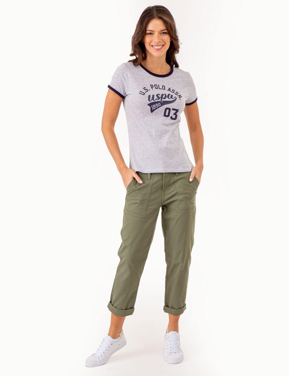 Varsity Print Ringer T-Shirt | Classic Retro Style