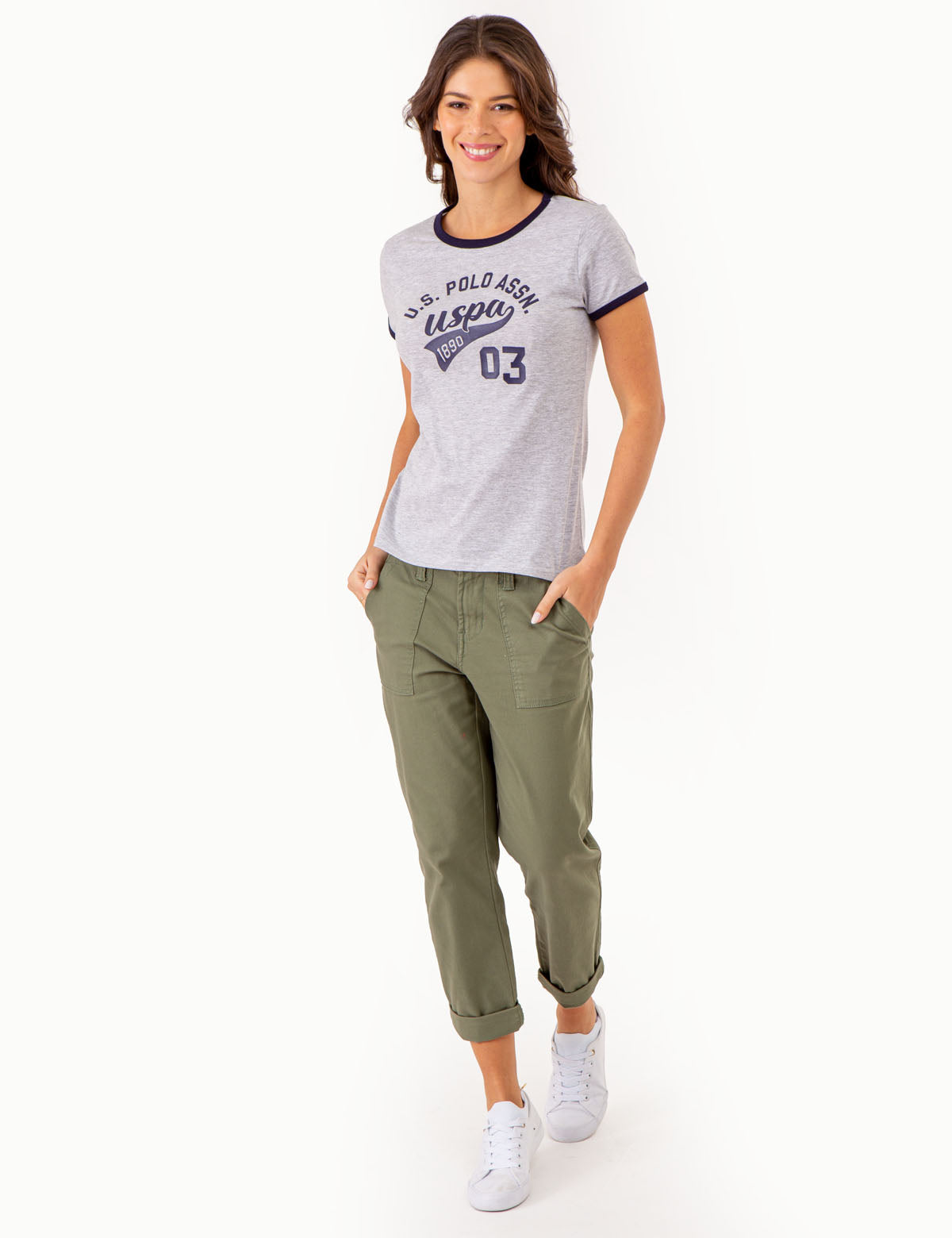 Varsity Print Ringer T-Shirt | Classic Retro Style