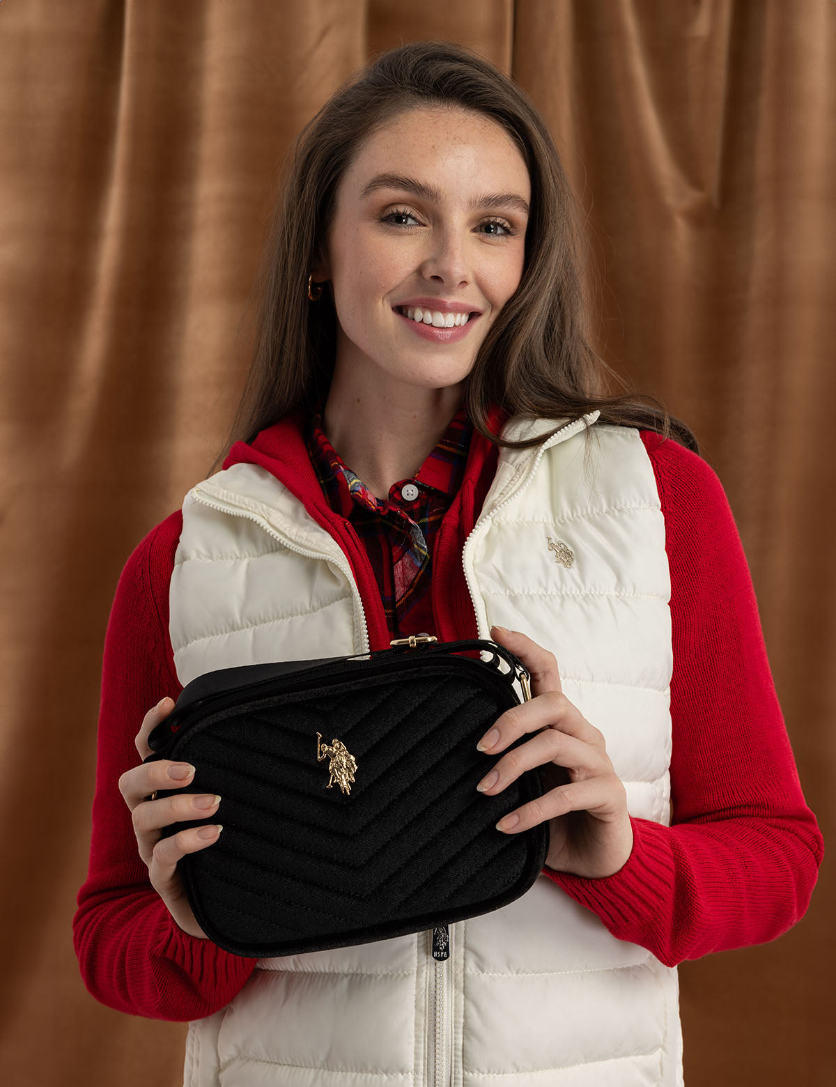 Velvet Crossbody Bag for Women | Stylish & Compact Purse
