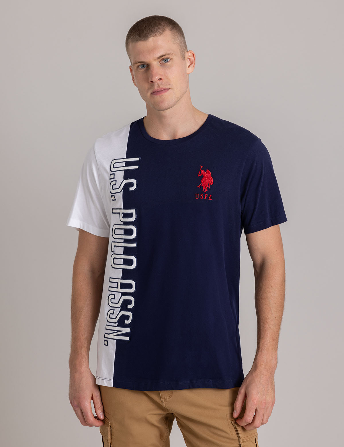 Colorblock Graphic T-Shirt for Men | U.S. Polo Assn.