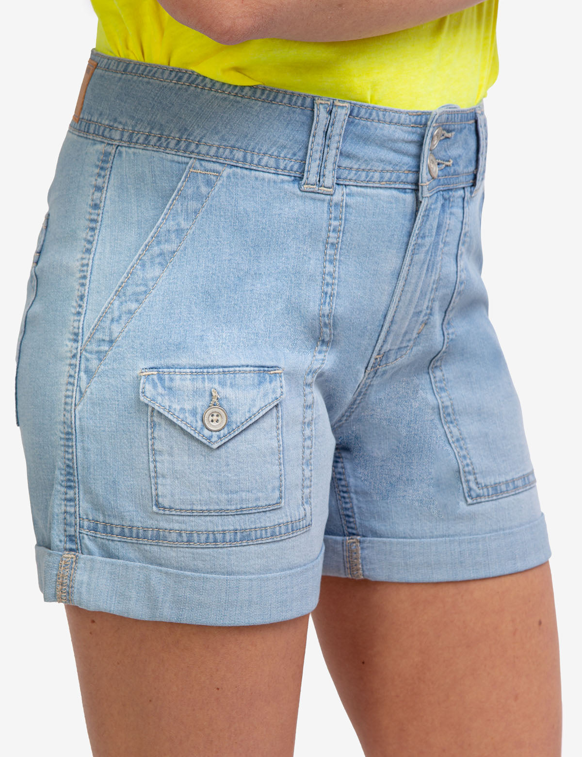 Denim Shorts with Front & Back Pockets | Wanderer