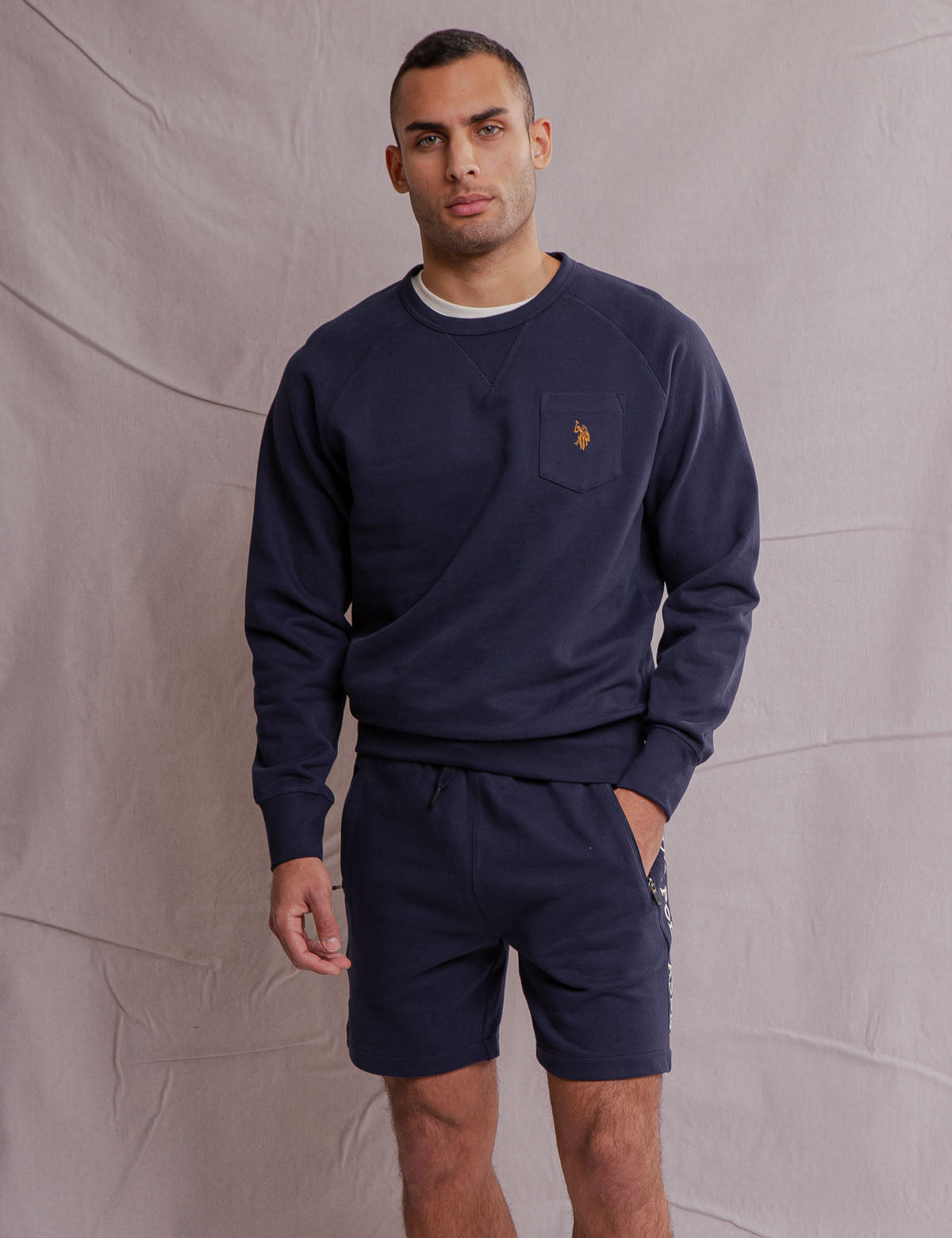 French Terry Raglan Pullover Sweatshirt - 100% Cotton & Crew Neck | White Label