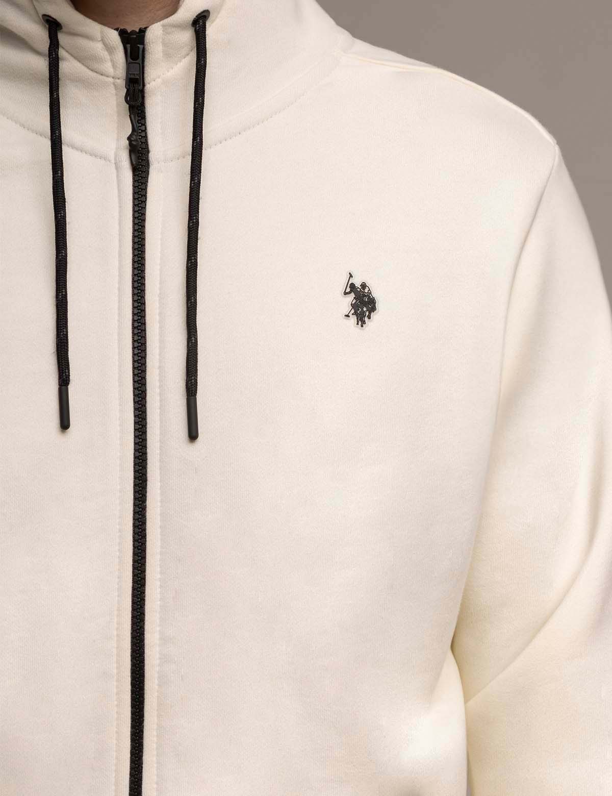 French Terry Full Zip Hoodie for Men & Women | White Label