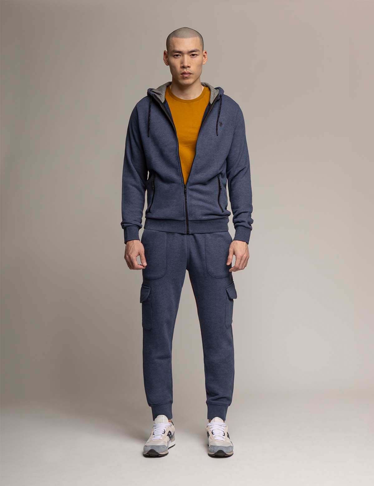 French Terry Full Zip Hoodie for Men & Women | White Label