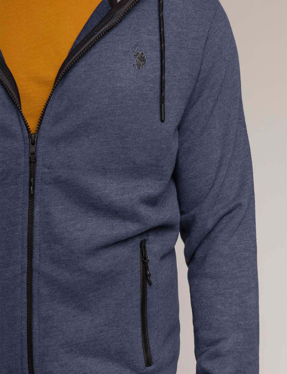 French Terry Full Zip Hoodie for Men & Women | White Label