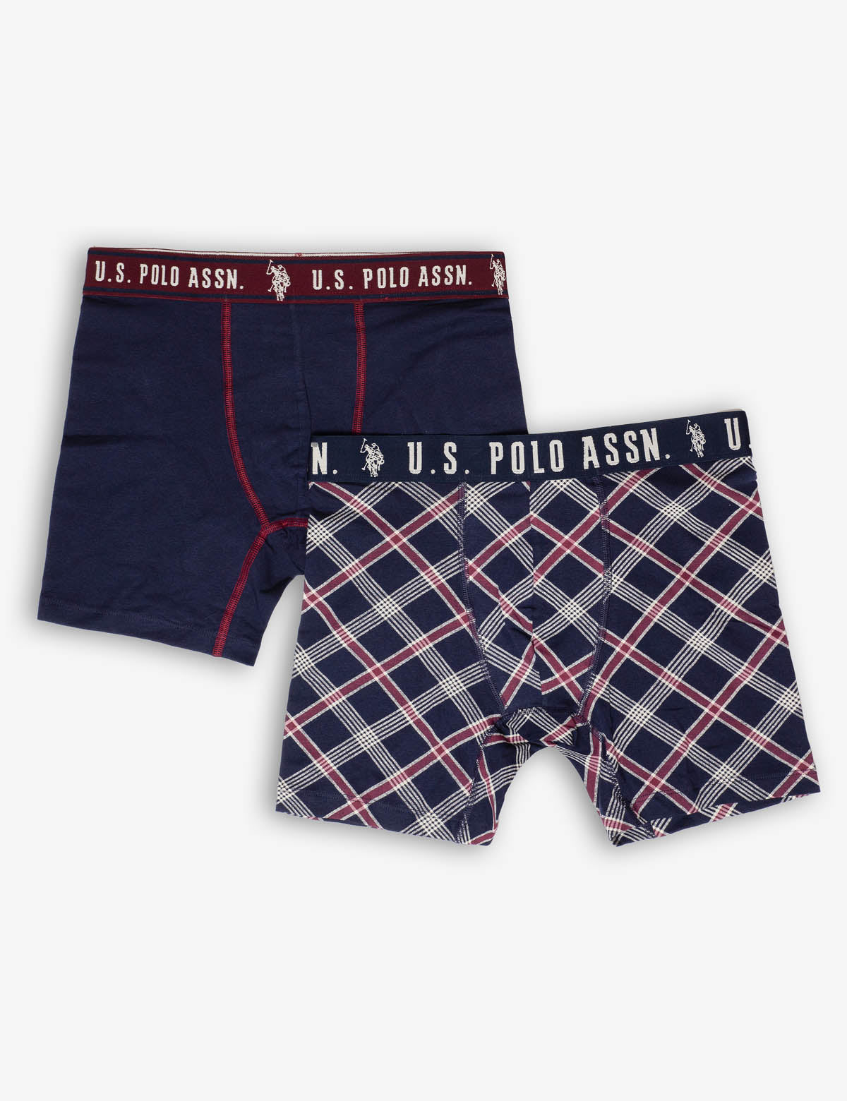 Stretch Boxer Briefs 2-Pack with Contour Pouch | U.S. Polo Assn.