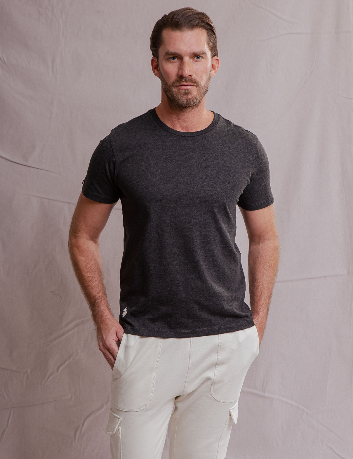 Supima Cotton Crew Neck T-Shirt - Soft & Durable | White Label