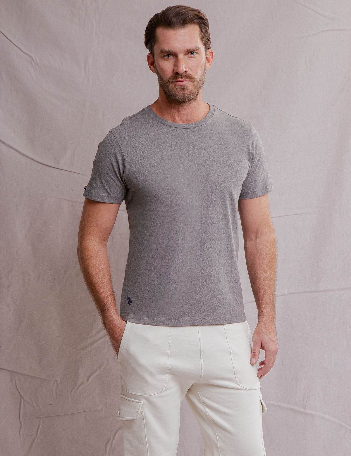 Supima Cotton Crew Neck T-Shirt - Soft & Durable | White Label