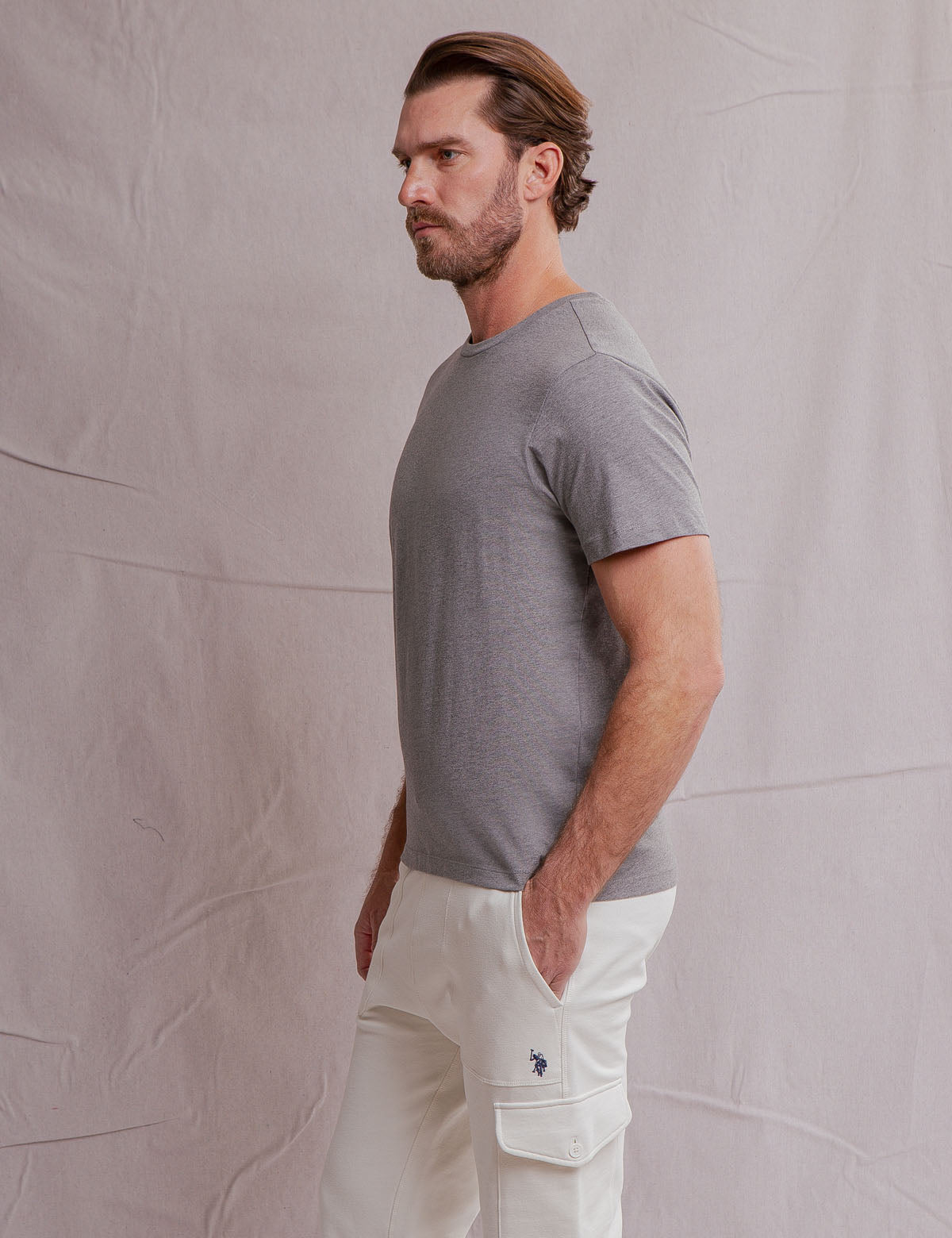 Supima Cotton Crew Neck T-Shirt - Soft & Durable | White Label