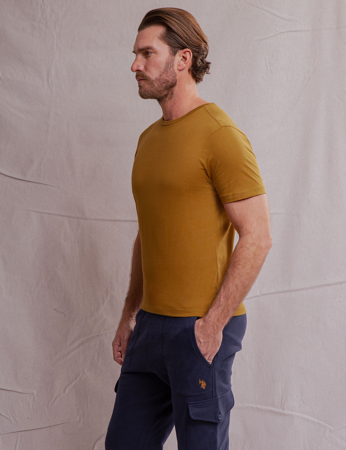 Supima Cotton Crew Neck T-Shirt - Soft & Durable | White Label