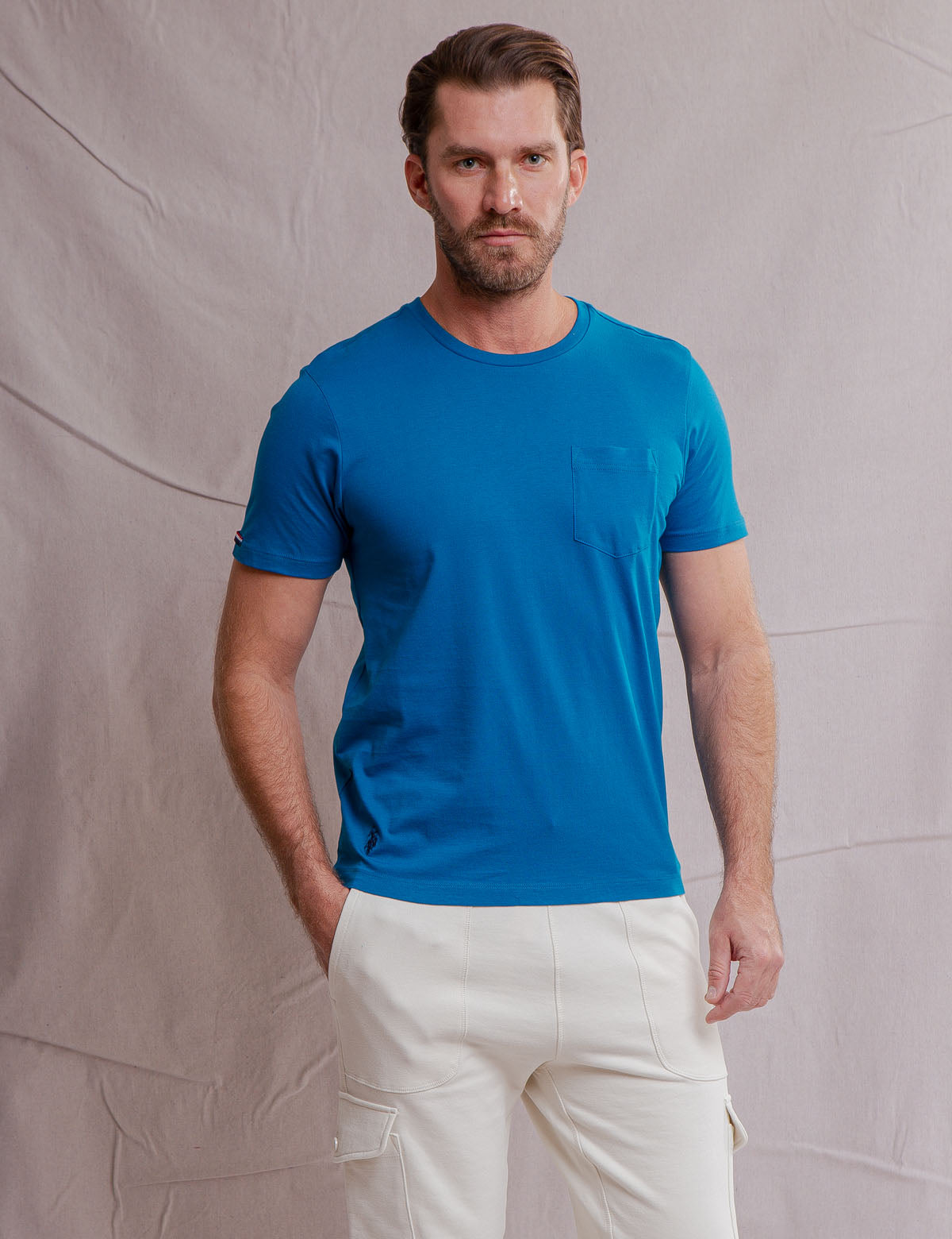 Supima Cotton Pocket T-Shirt | Soft & Durable Crew Neck Tee