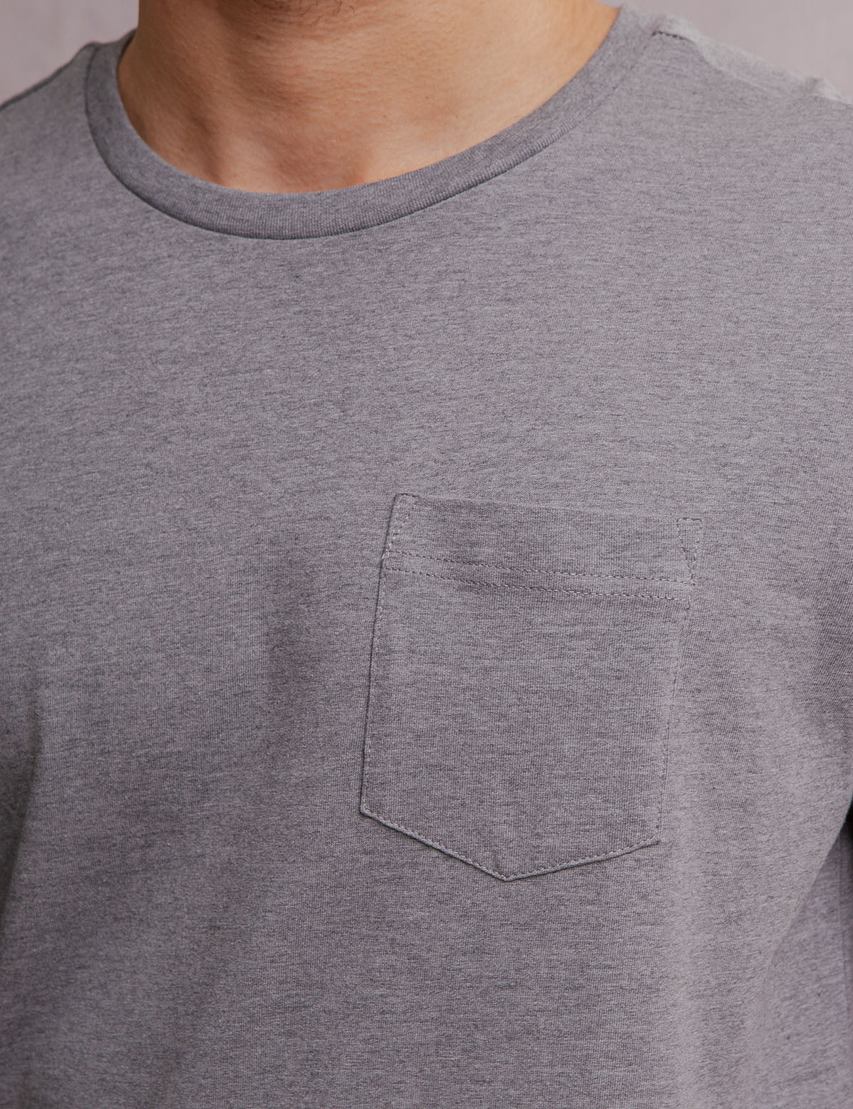 Supima Cotton Pocket T-Shirt | Soft & Durable Crew Neck Tee