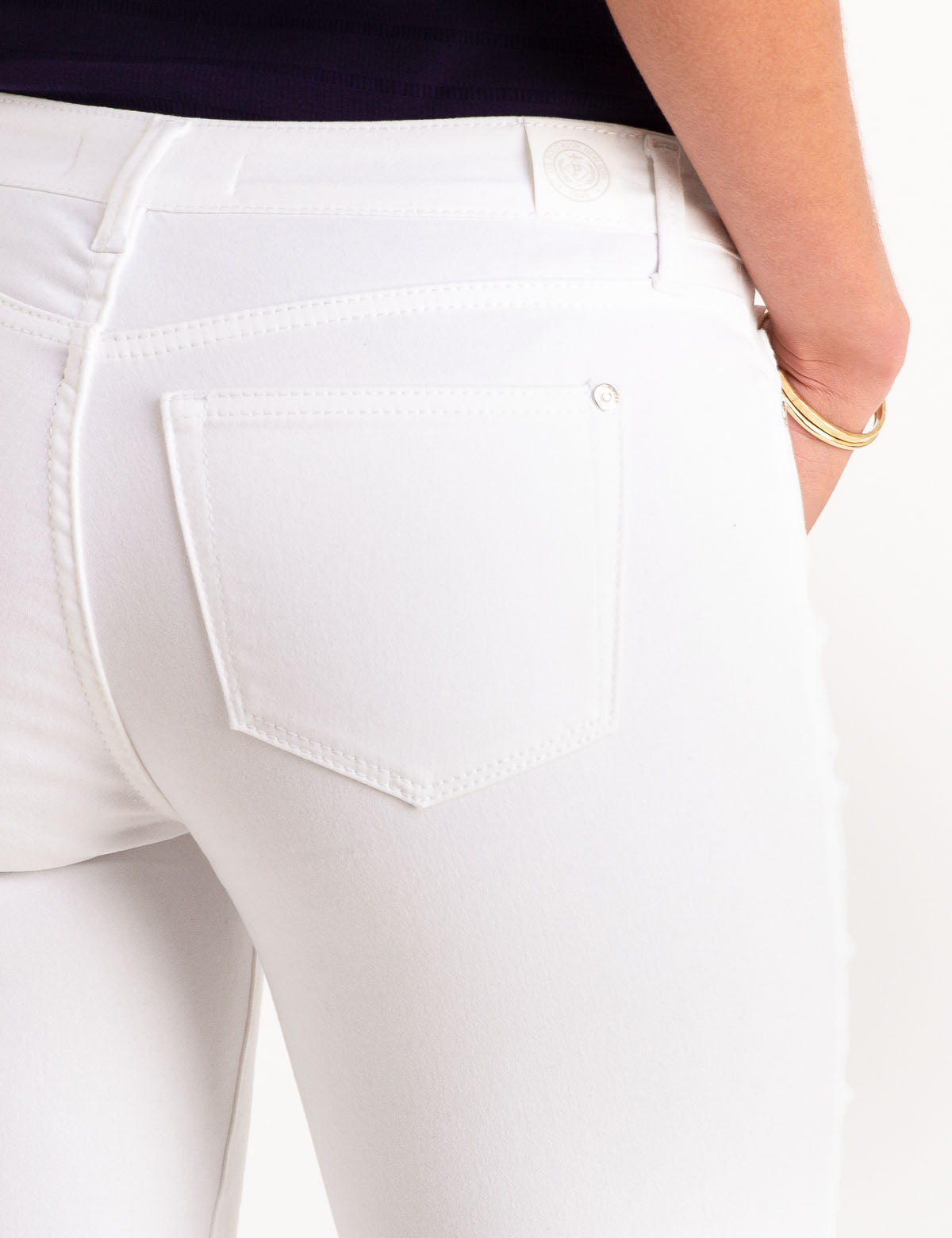 White Mid Rise Jeggings for Women | Stretchy & Comfortable