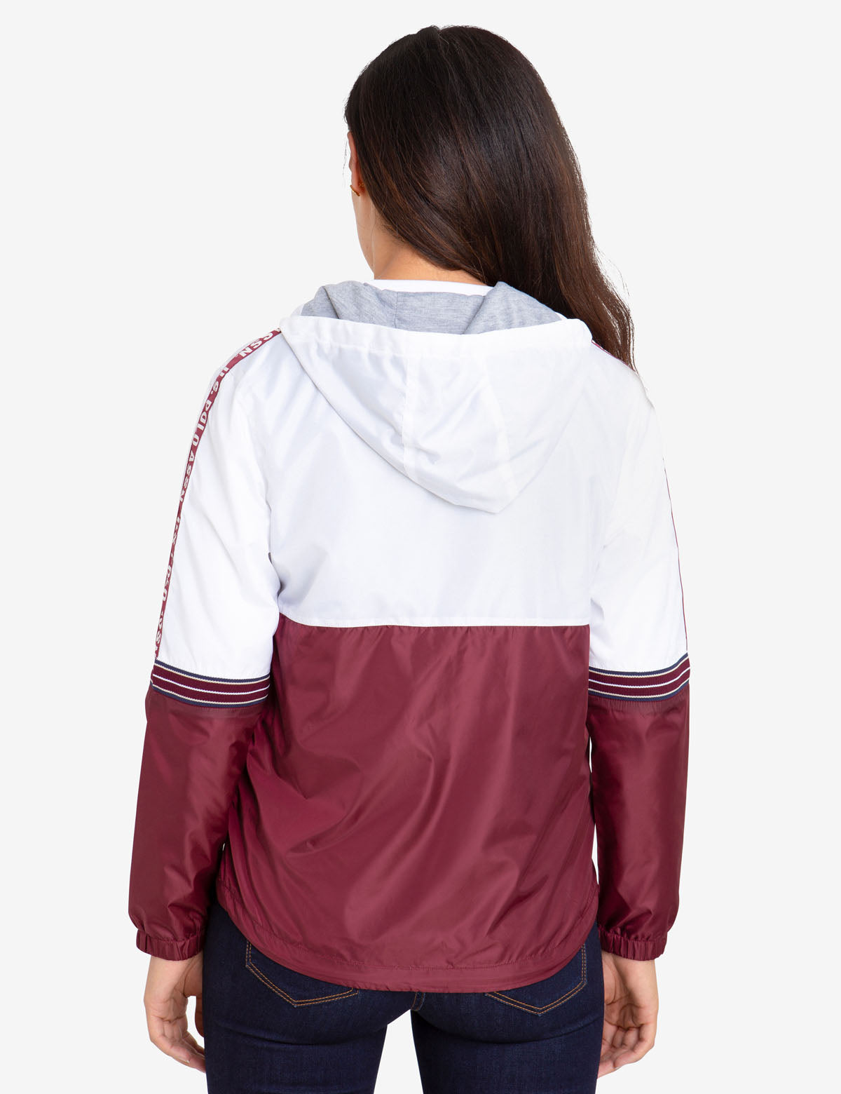 Windbreaker Jacket with Taping & Embroidered Logo | U.S. Polo Assn.