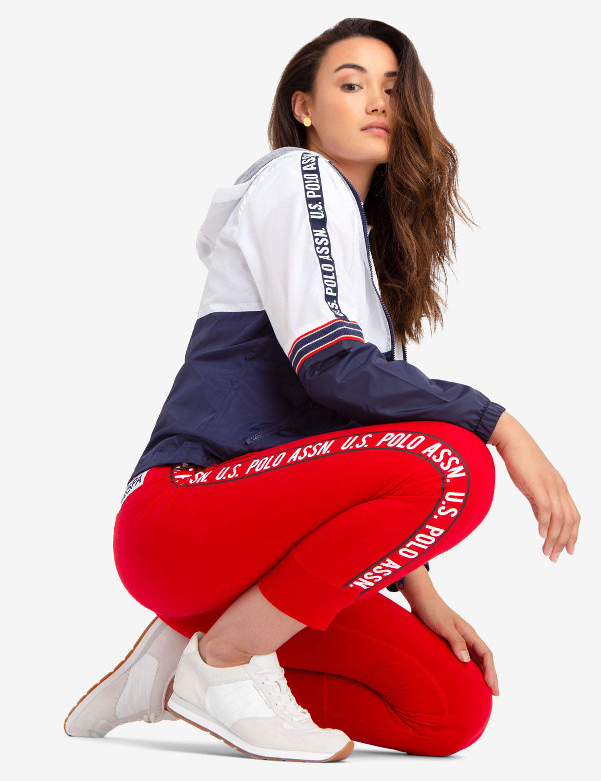 Windbreaker Jacket with Taping & Embroidered Logo | U.S. Polo Assn.