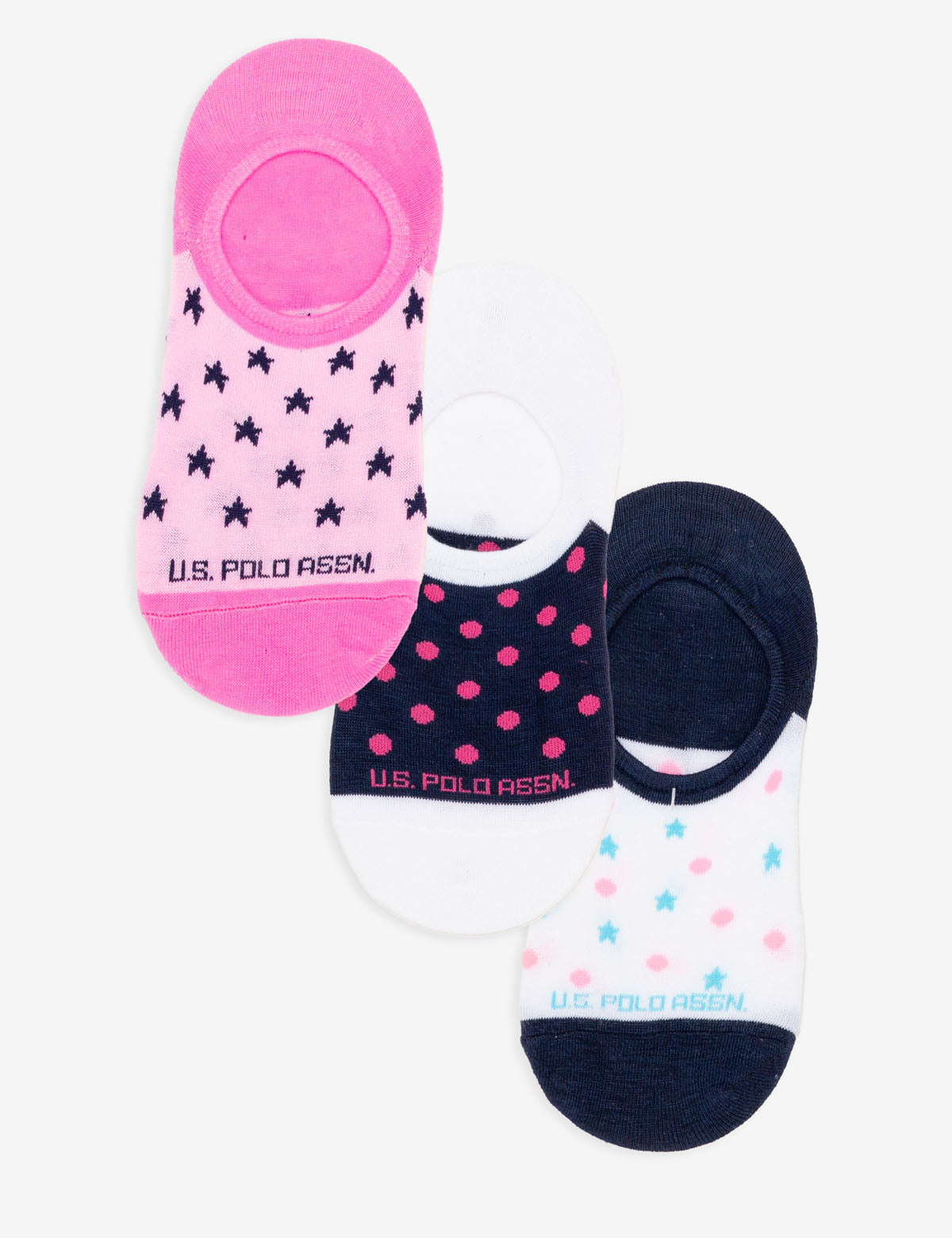 Women's 3-Pack Star Print Assorted Liners | Comfort & Style