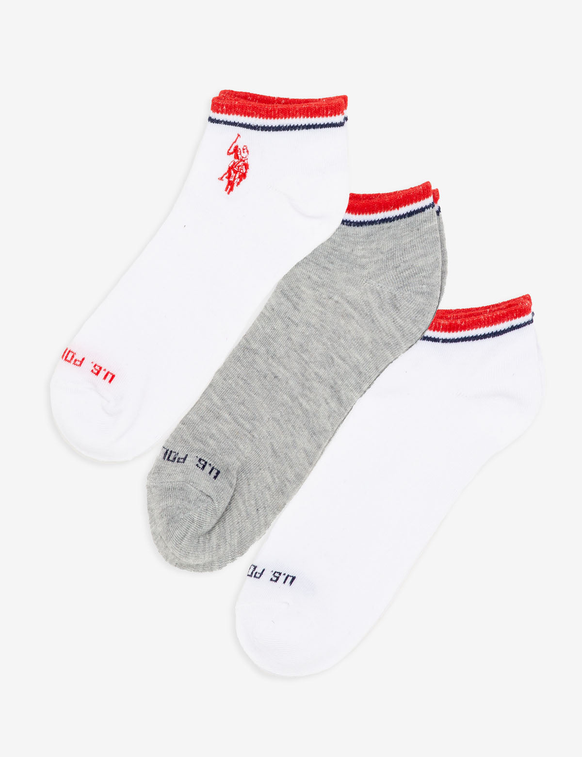 Women's 3-Pack Low Cut Tipped Socks | Breathable & Comfortable