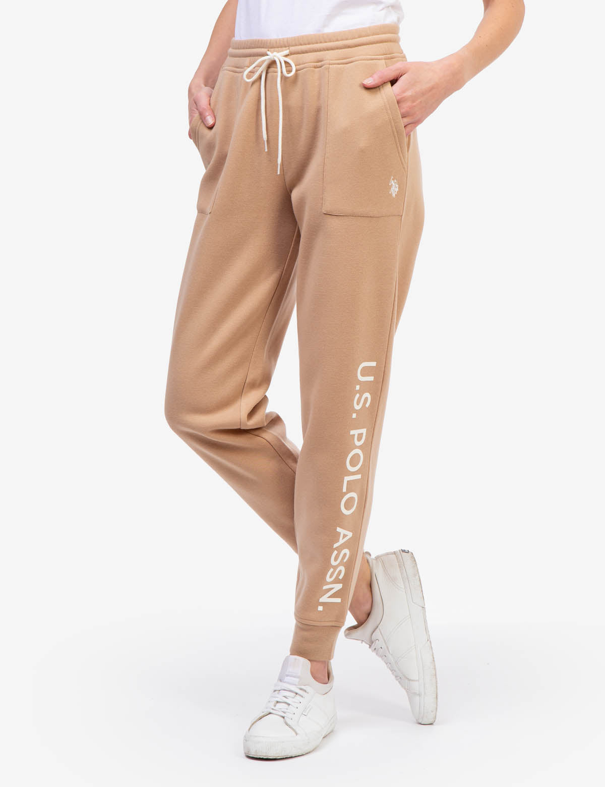 Fleece Jogger Pants with Wordmark Design | Comfortable & Stylish