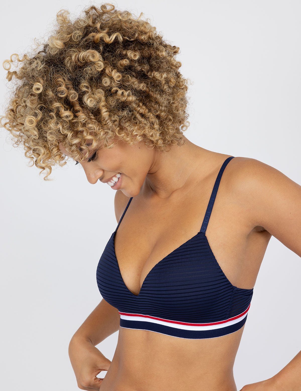 Wireless Comfort Bra 2-Pack with Adjustable Straps | Signature Stripe