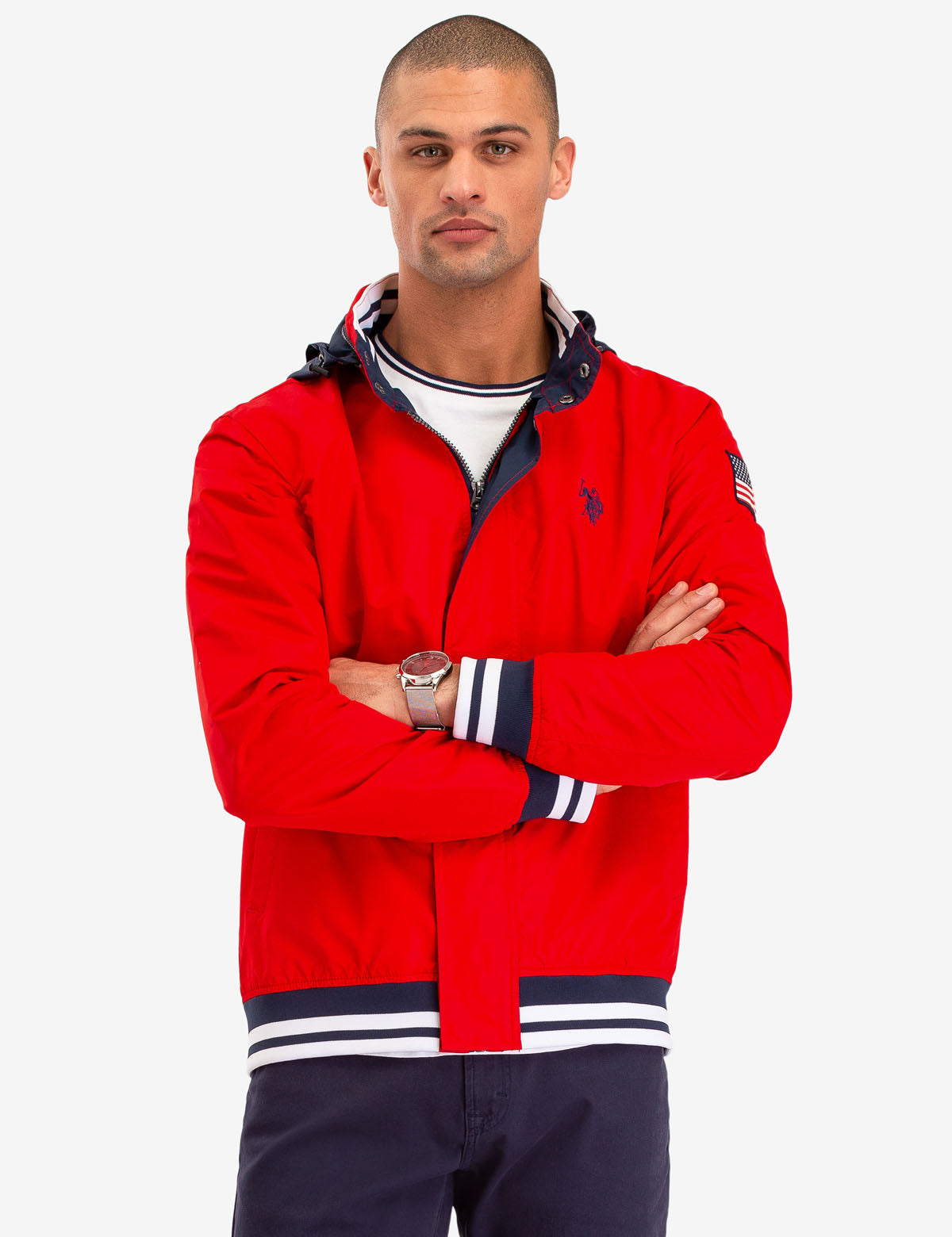 Waterproof Yacht Jacket with Hood & Multiple Pockets | SailPro