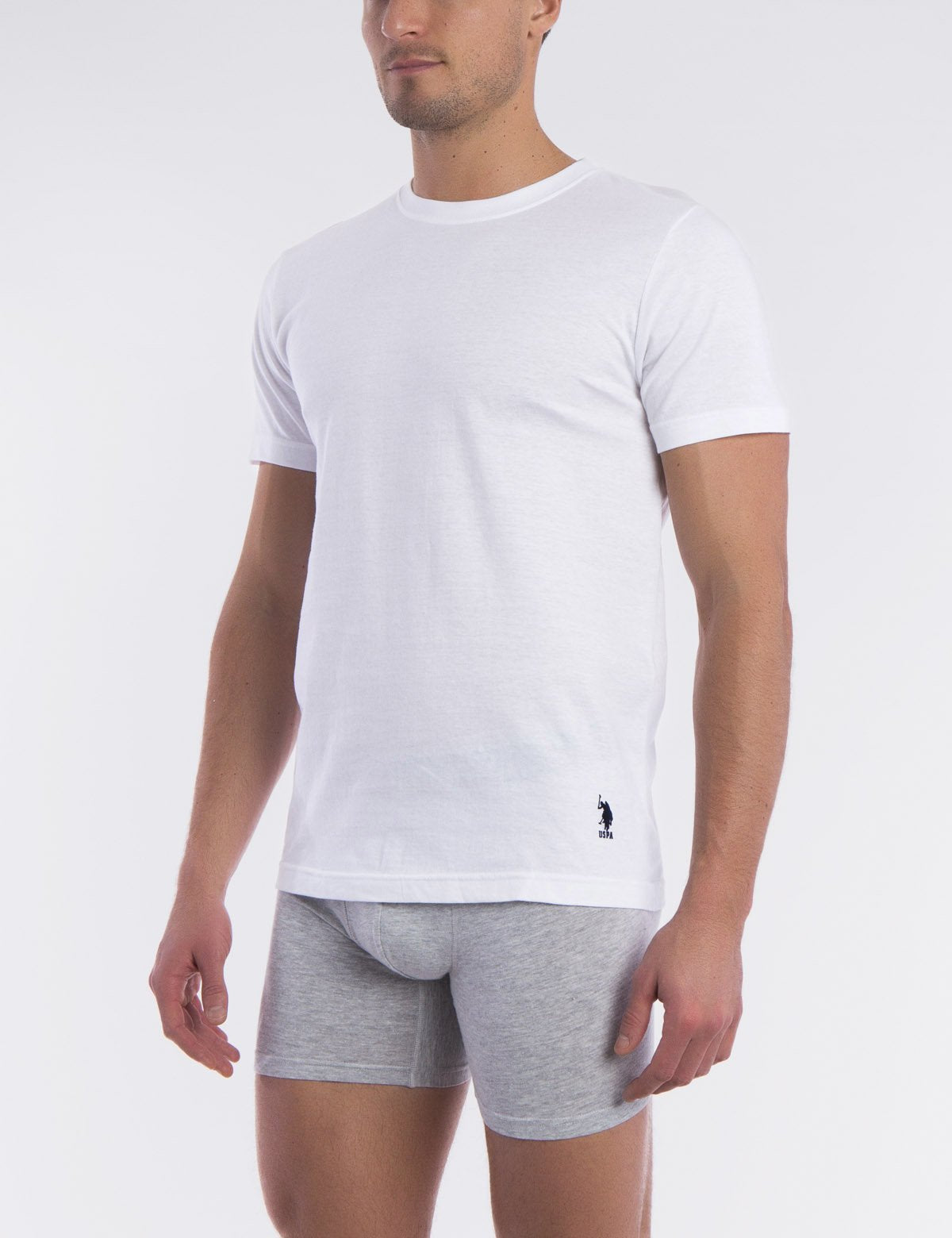 3 Pack Cotton Crew Neck T-Shirts | Tag-Free Comfort