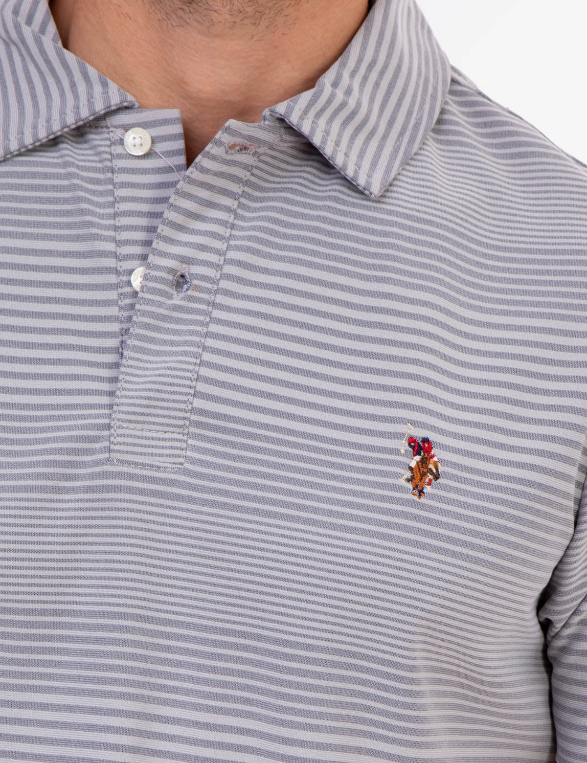 Yarn-Dyed Interlock Polo Shirt | Classic Cotton Style