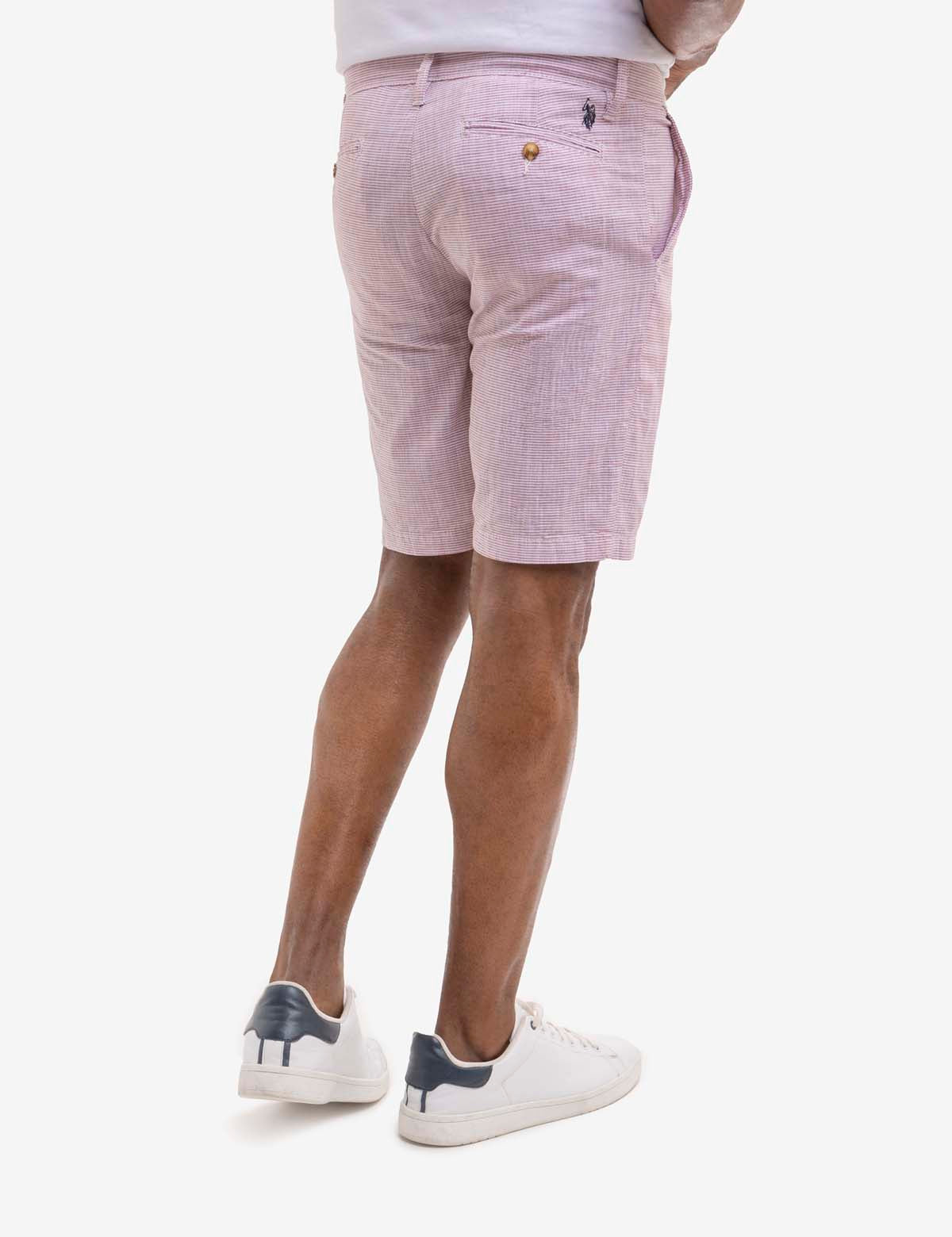 Yarn-Dye Stripe Shorts for Men | Hartford Casual Wear