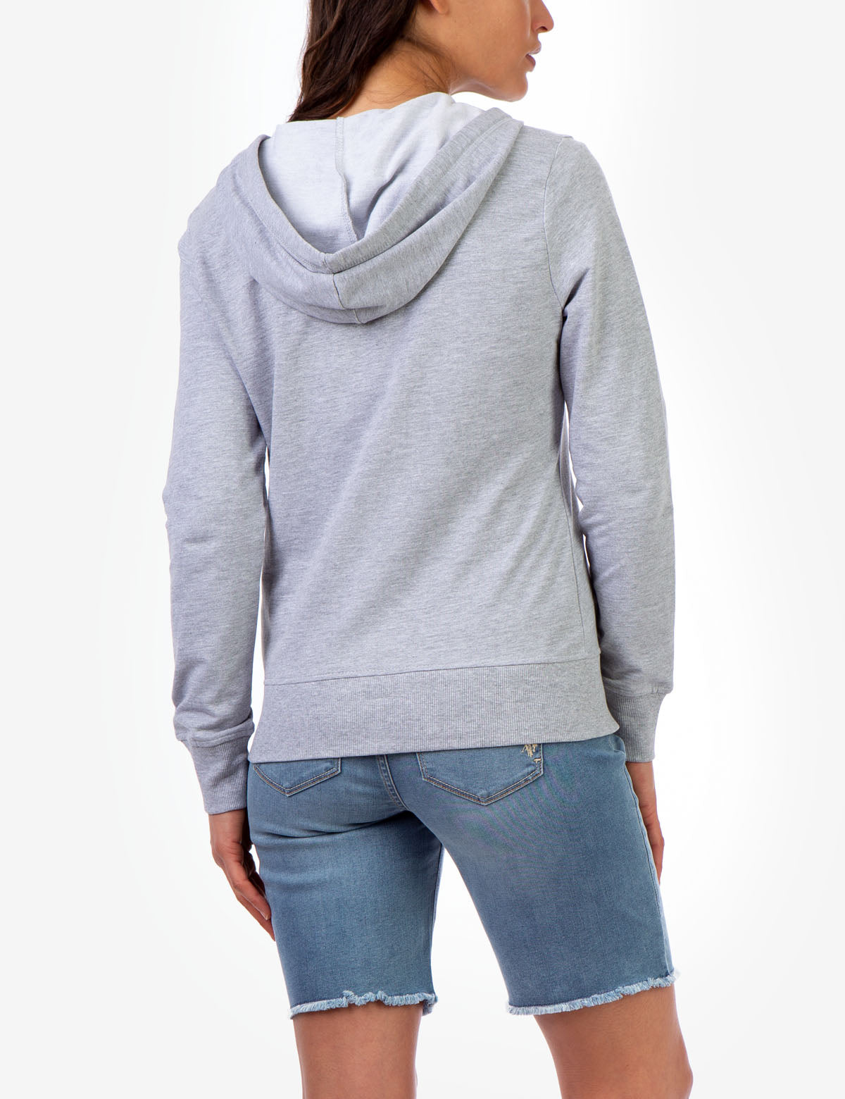 Zip-Up Hoodie with Front Pockets & Adjustable Hood | Casual Wear