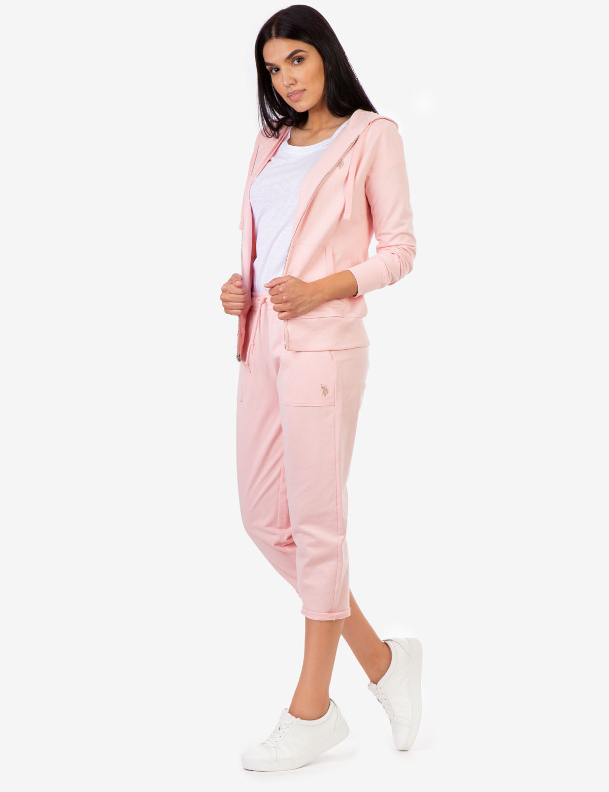 Zip-Up Hoodie with Front Pockets & Adjustable Hood | Casual Wear