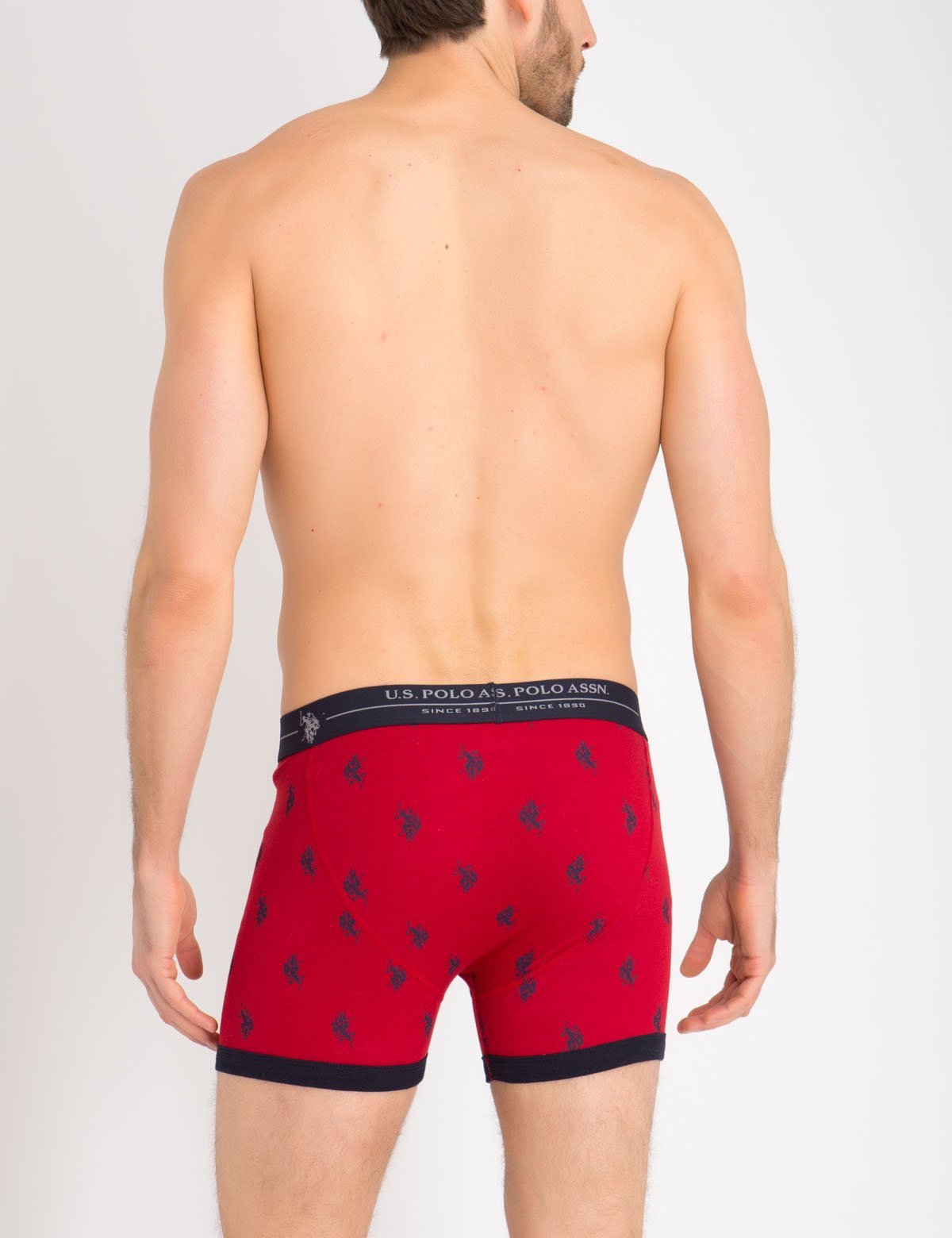 Men's Cotton Boxer Briefs 3-Pack with Buttonless Fly | Full Coverage