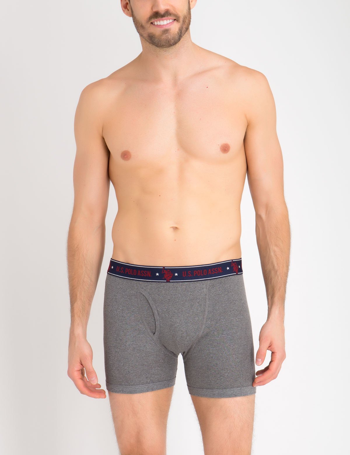 Low Rise Boxer Briefs 3-Pack | 100% Cotton & Full Coverage | U.S. Polo Assn.