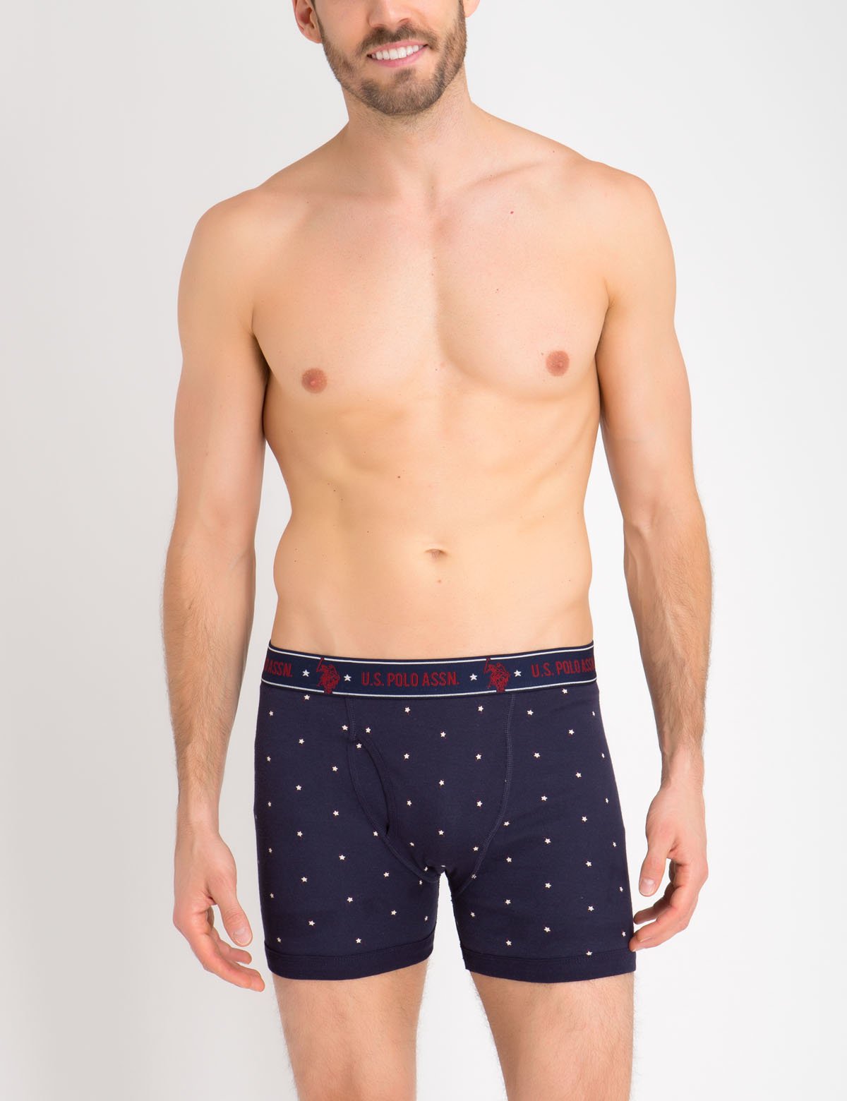 Low Rise Boxer Briefs 3-Pack | 100% Cotton & Full Coverage | U.S. Polo Assn.