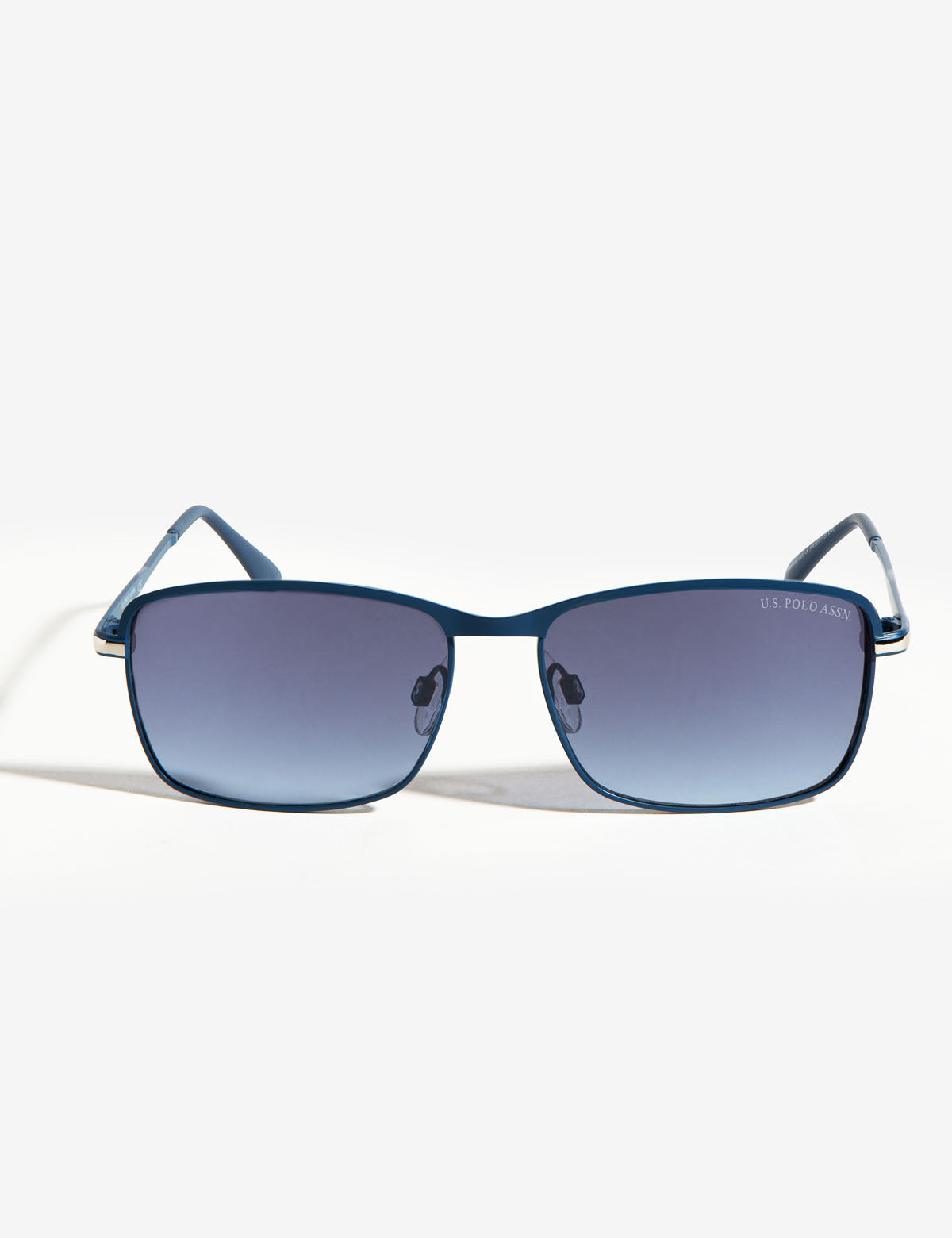 Men's Metal Rectangular Sunglasses for UV Protection | Classic Style