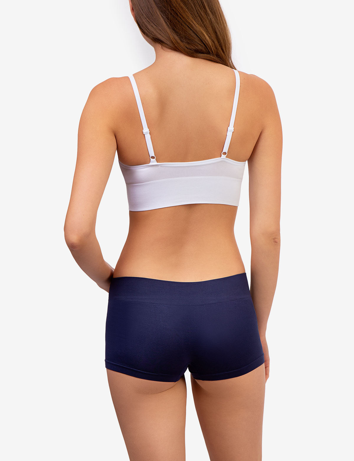 Wire-Free Seamless Bras 3-Pack with Removable Pads | Microfiber
