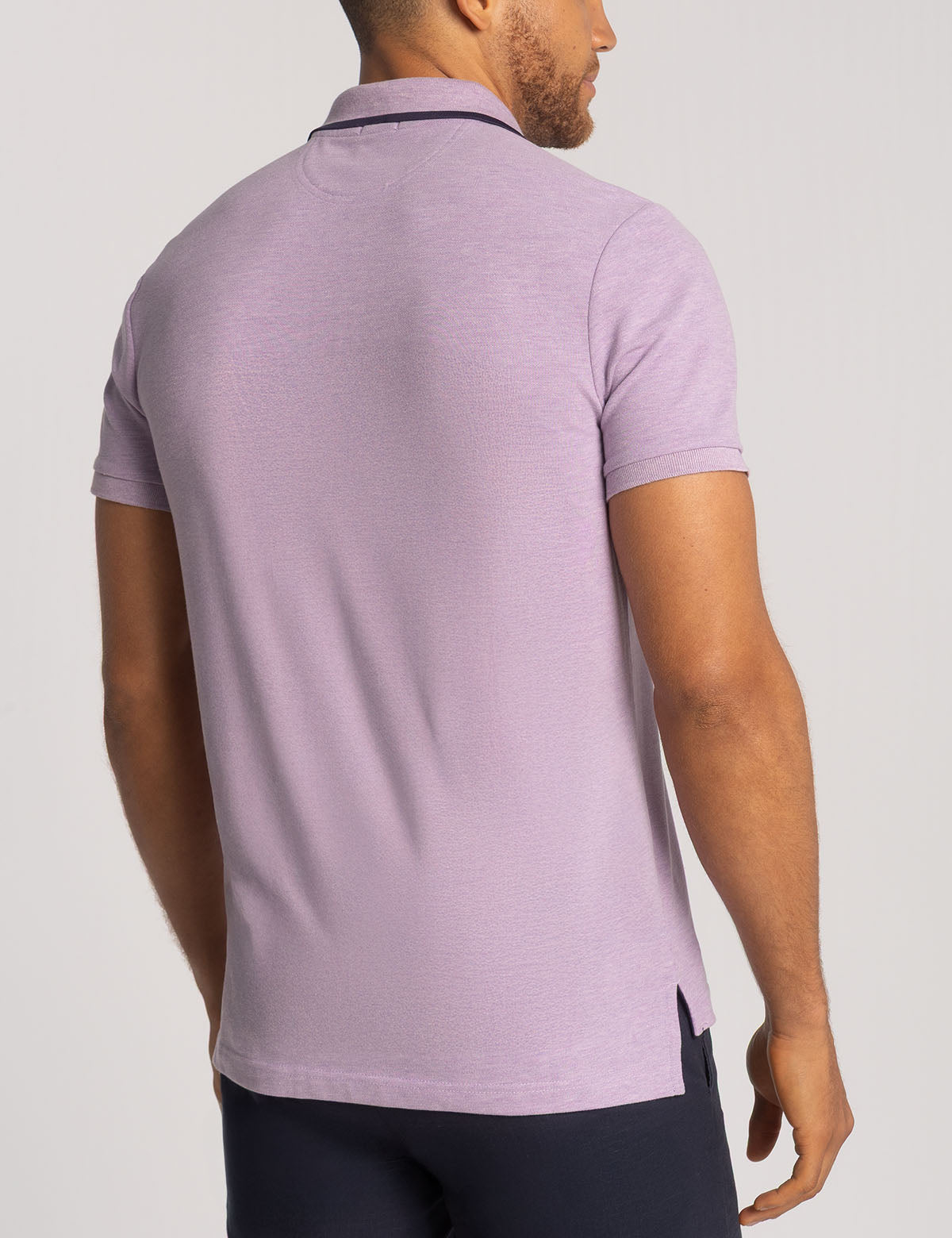 Slim Fit Stretch Pique Polo Shirt for Men | Comfort & Style