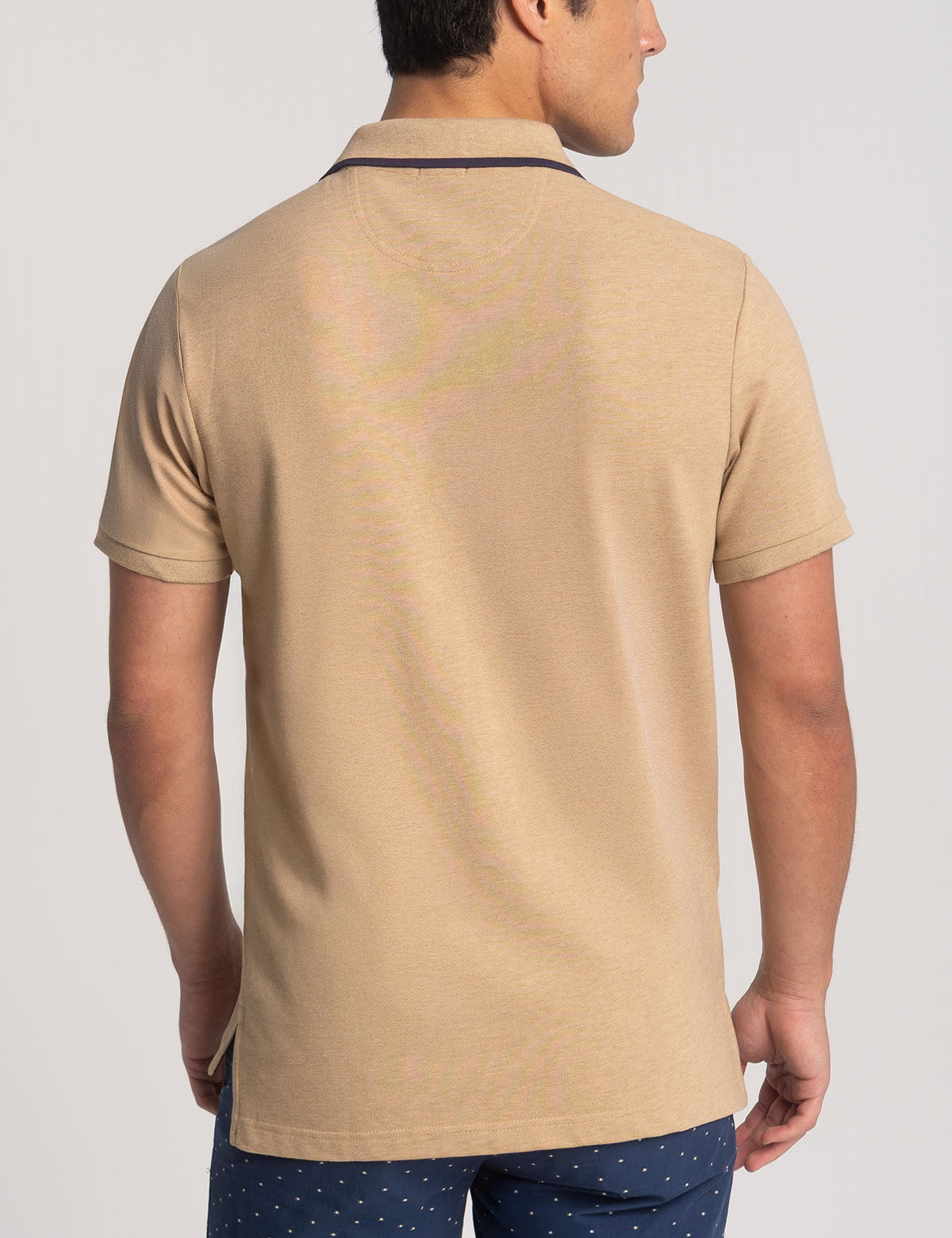 Slim Fit Stretch Pique Polo Shirt for Men | Comfort & Style
