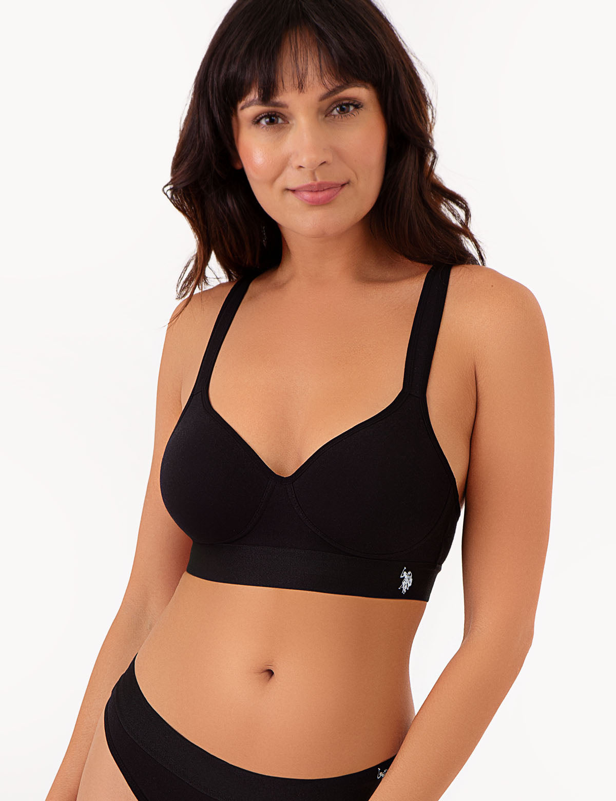 Wire-Free Racerback Bras 3-Pack with Adjustable Straps | Cotton/Spandex