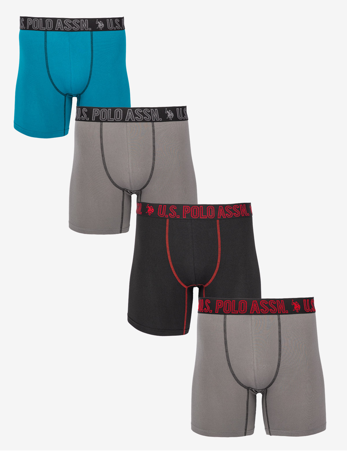 Ultra Soft Jersey Boxer Briefs 4-Pack | Comfortable Men's Underwear