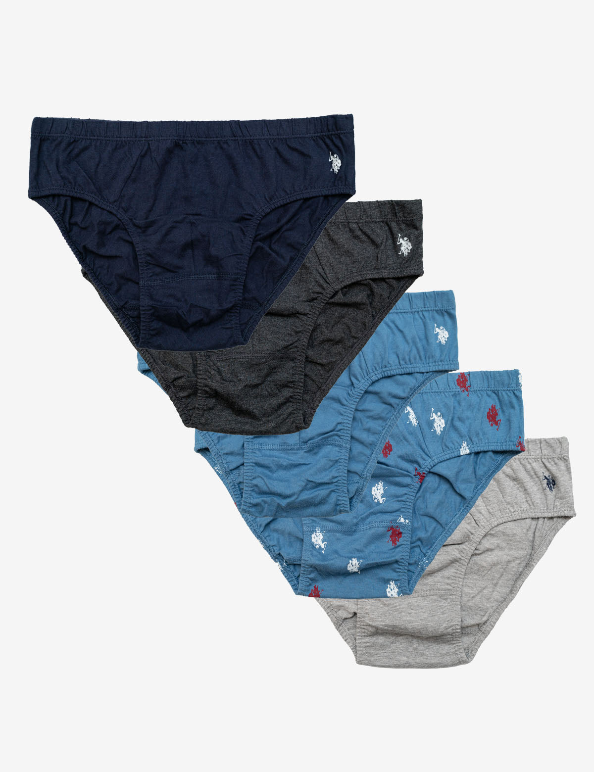 Low-Rise Briefs 5-Pack - Breathable & Tag-Free Underwear