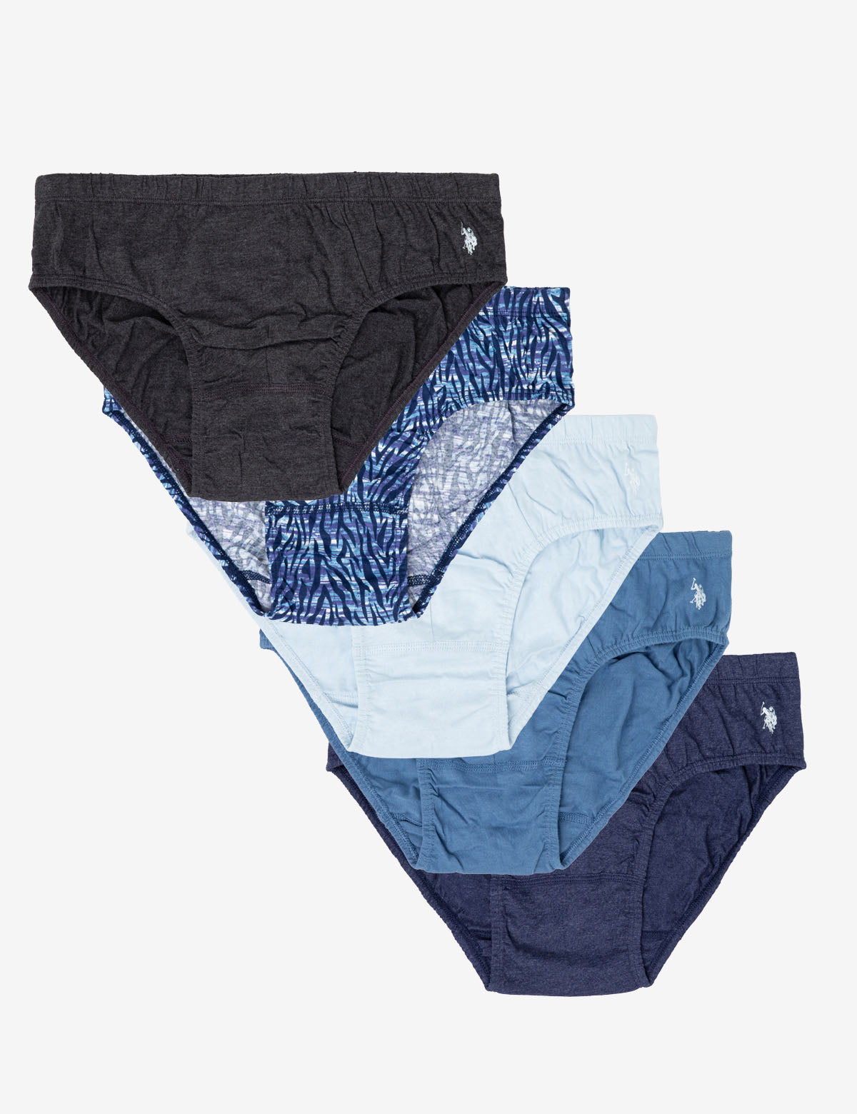 Low-Rise Briefs 5-Pack - Breathable & Tag-Free Underwear