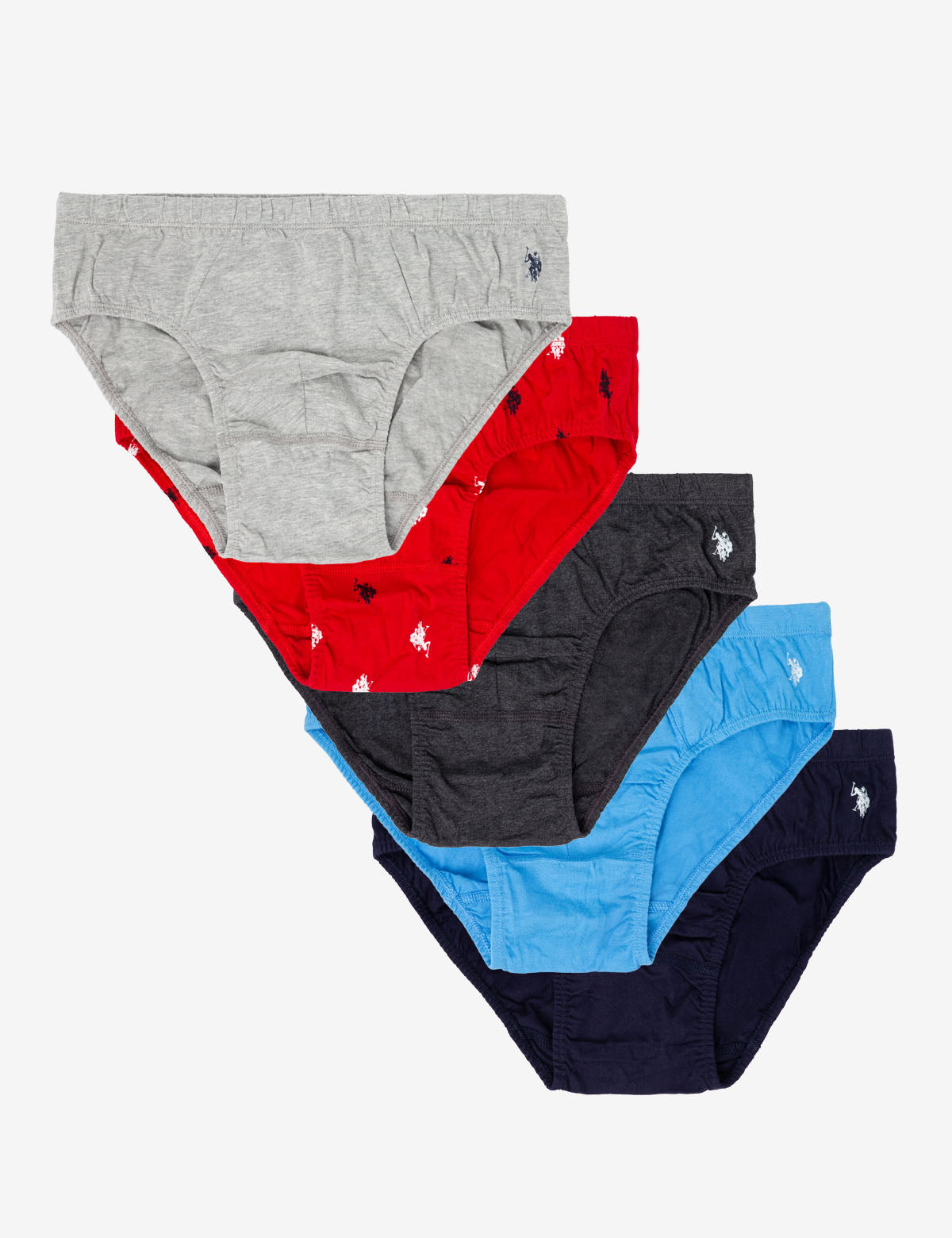 Low-Rise Briefs 5-Pack - Breathable & Tag-Free Underwear