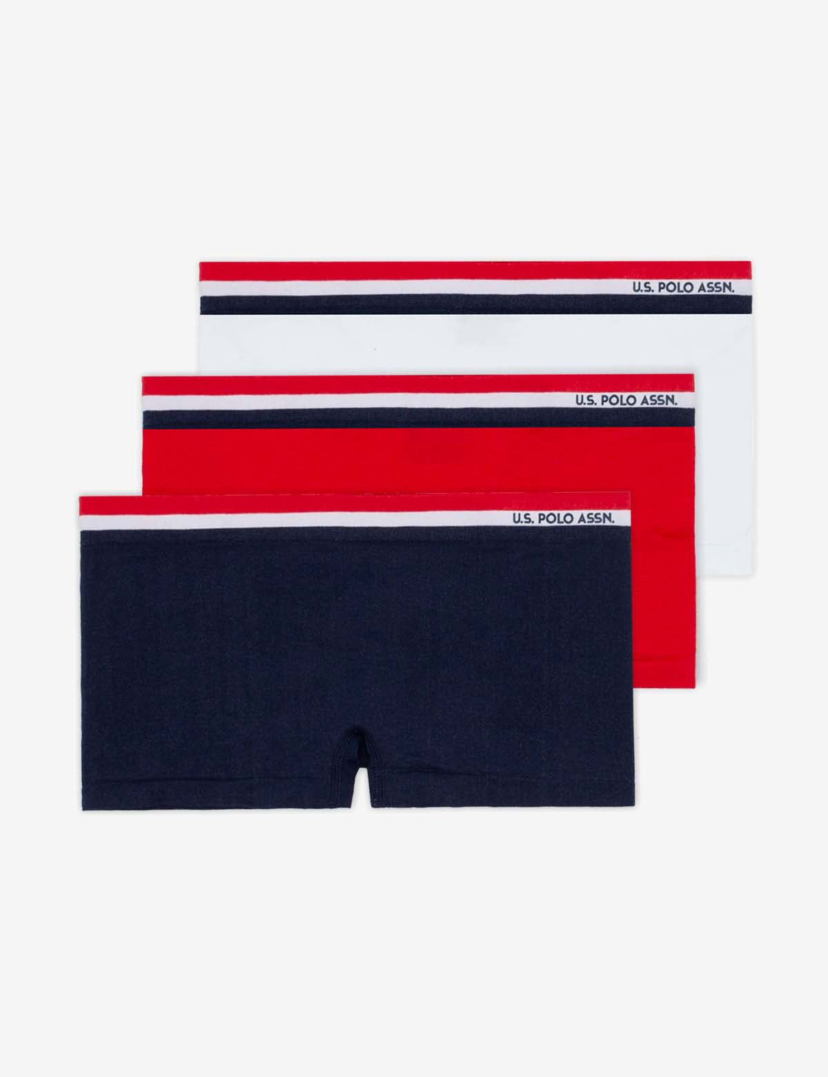 Seamless Boy Shorts 5-Pack with Signature Stripe | Microfiber Underwear