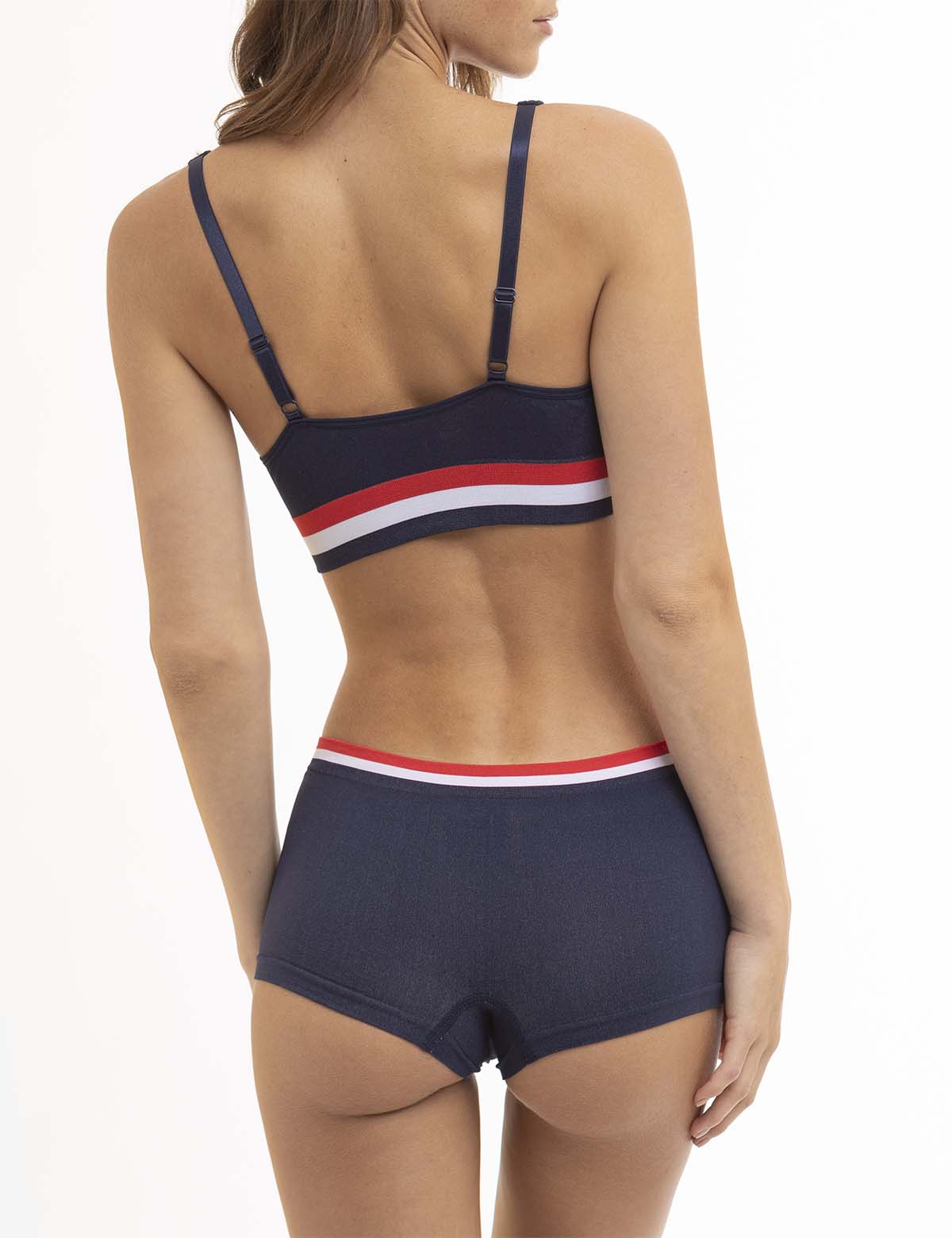 Seamless Boy Shorts 5-Pack with Signature Stripe | Microfiber Underwear