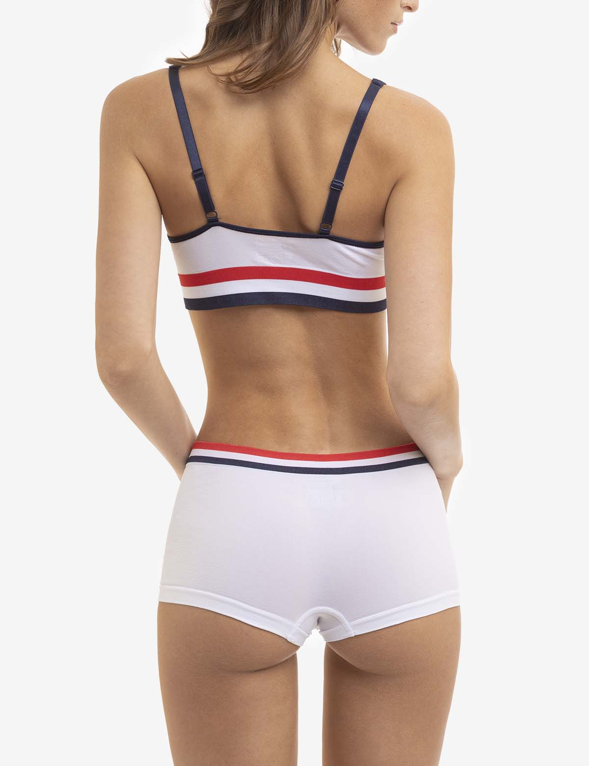 Seamless Boy Shorts 5-Pack with Signature Stripe | Microfiber Underwear